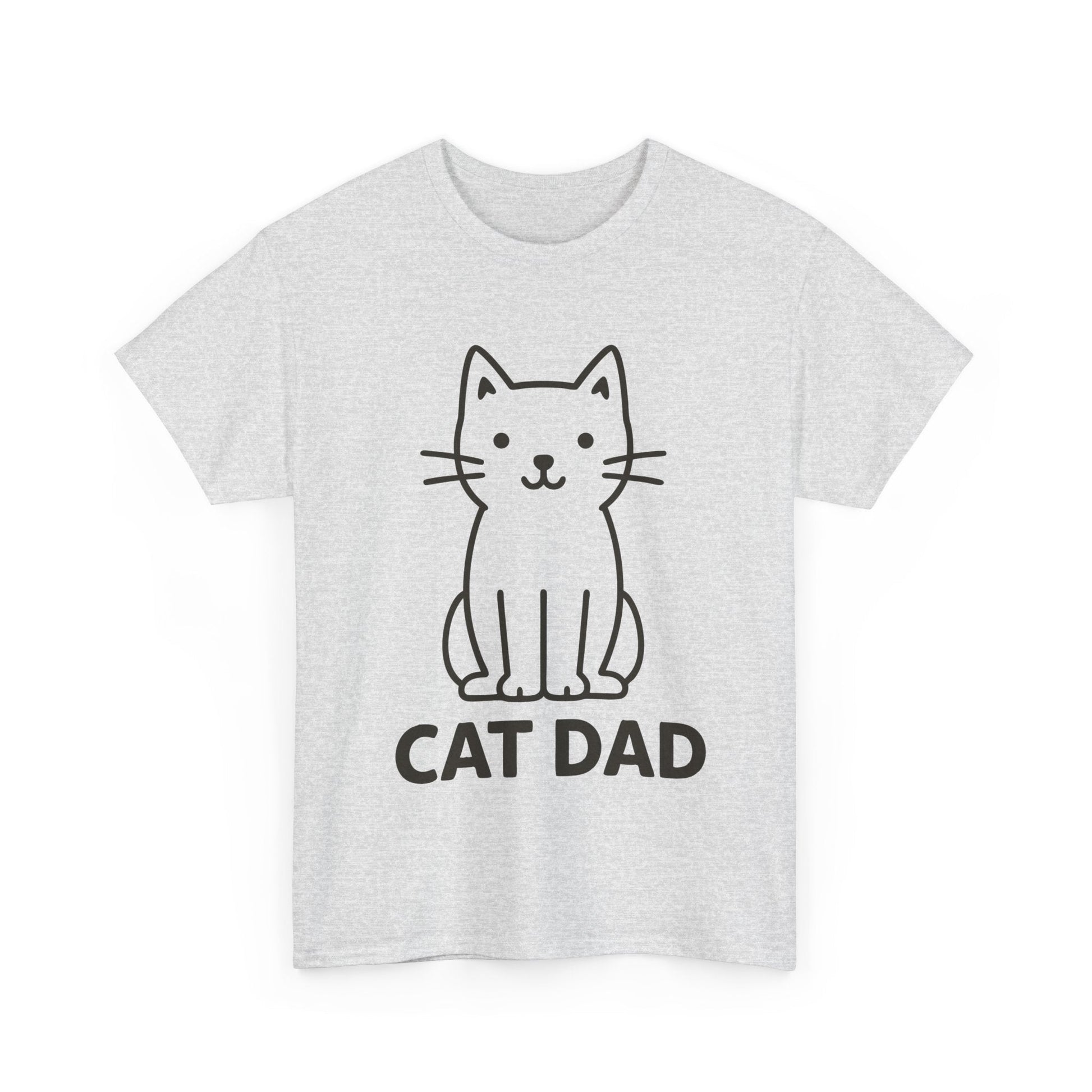 Cat Dad™ Bold Line Art Tee - Cocolychee