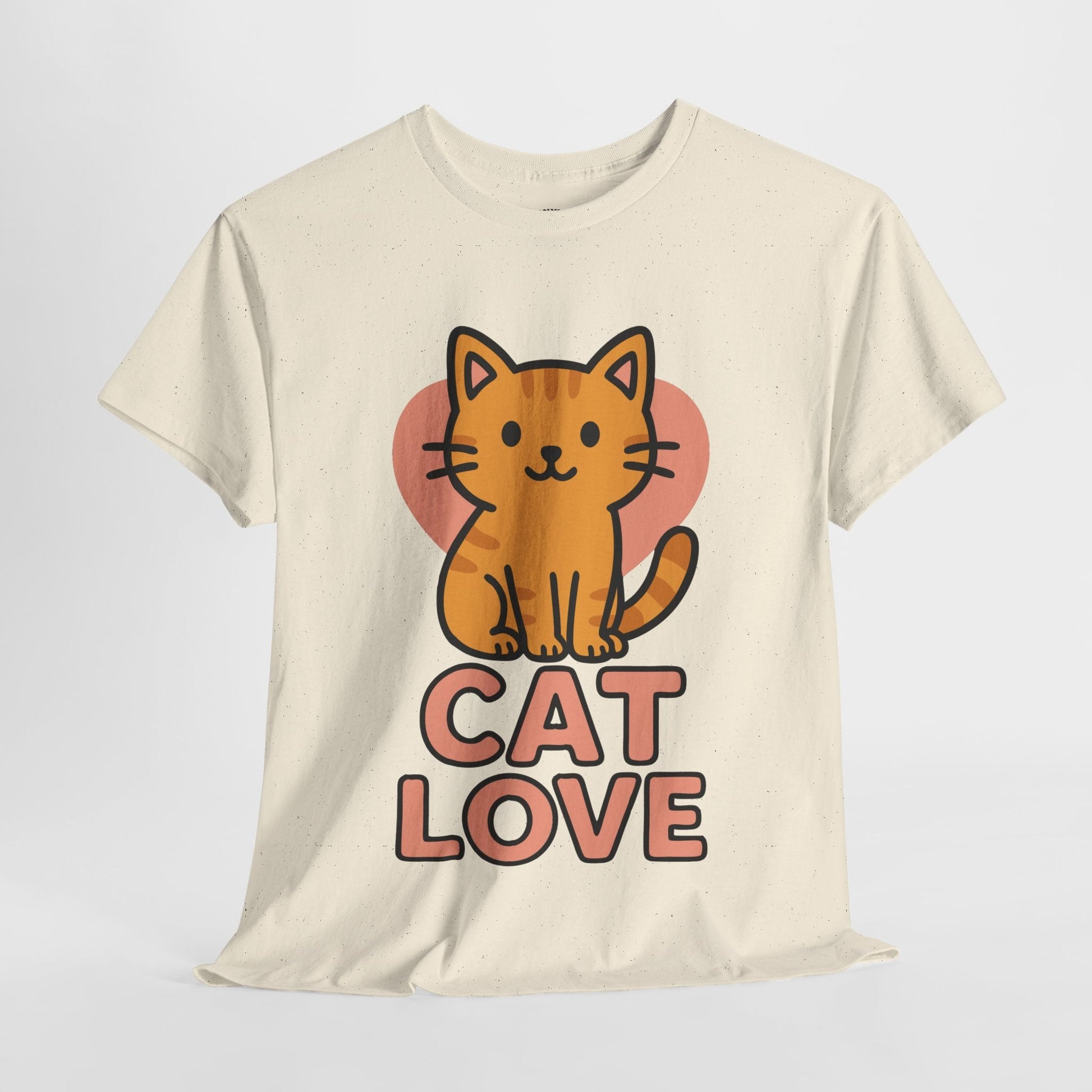 Cat Love™ Heart Edition Graphic Tee - Cocolychee