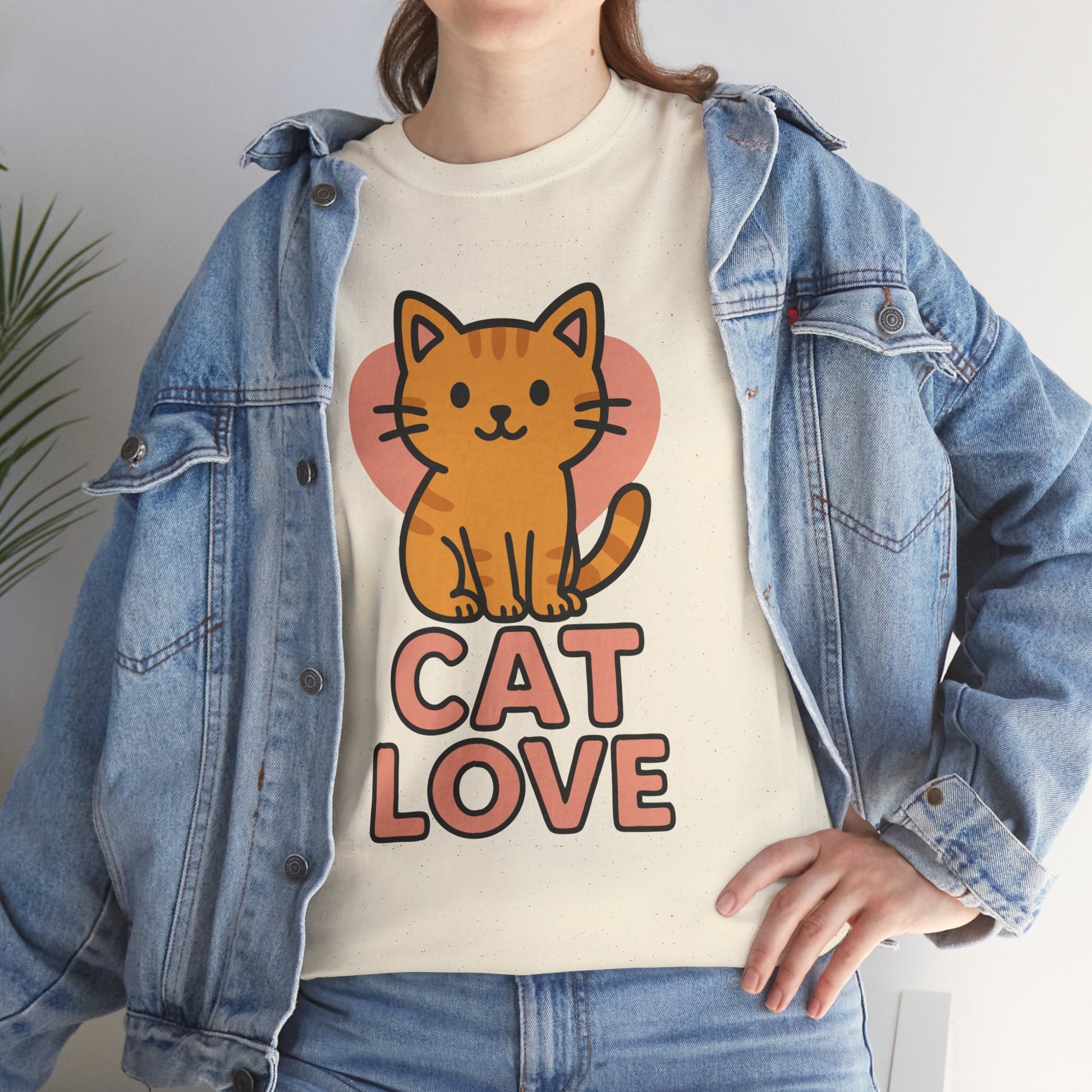 Cat Love™ Heart Edition Graphic Tee - Cocolychee