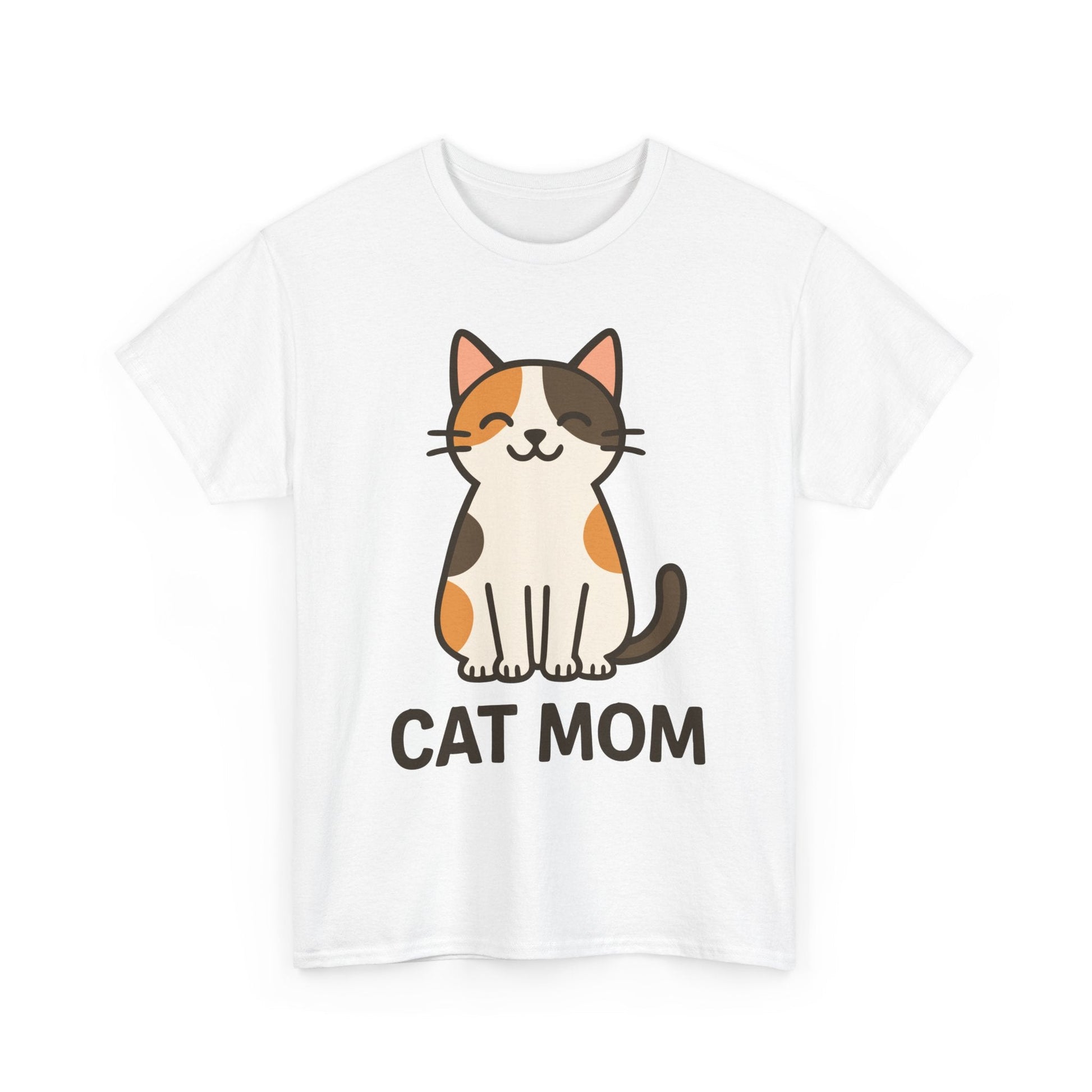 CAT MOM™ Kawaii Calico Tee – For the Purrfect Cat Mama - Cocolychee