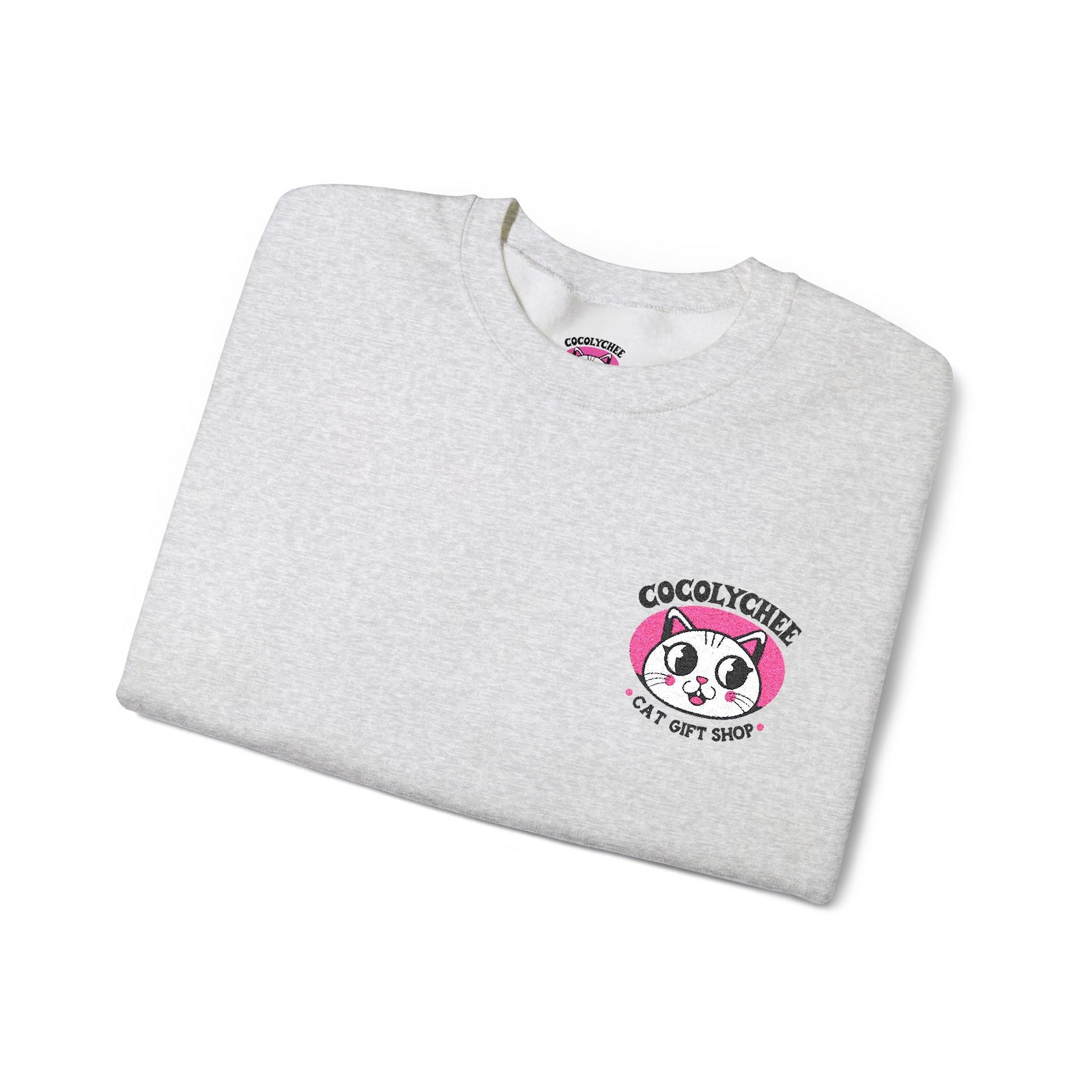 CocoLychee™ Limited Edition Embroidered Cat Sweatshirt - Cocolychee