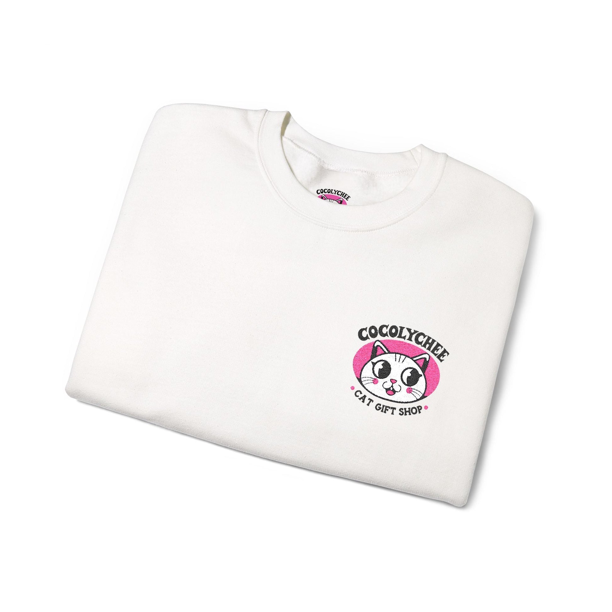 CocoLychee™ Limited Edition Embroidered Cat Sweatshirt - Cocolychee