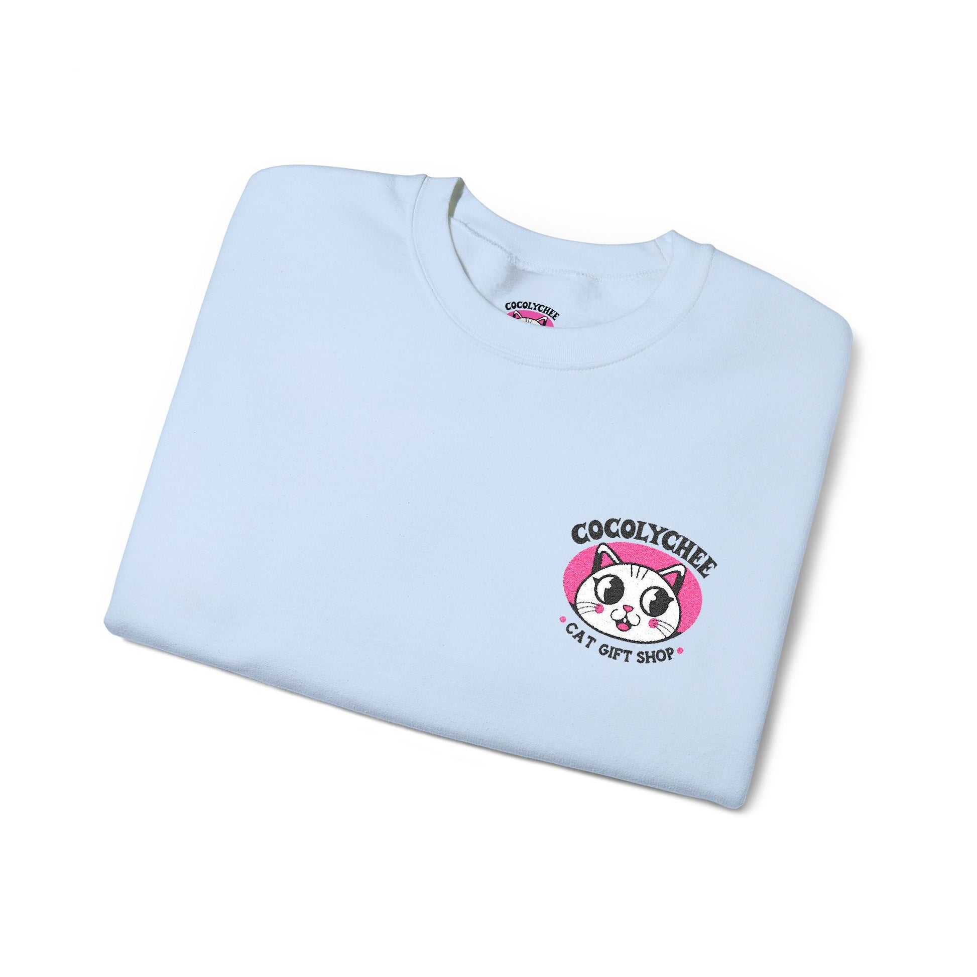 CocoLychee™ Limited Edition Embroidered Cat Sweatshirt - Cocolychee