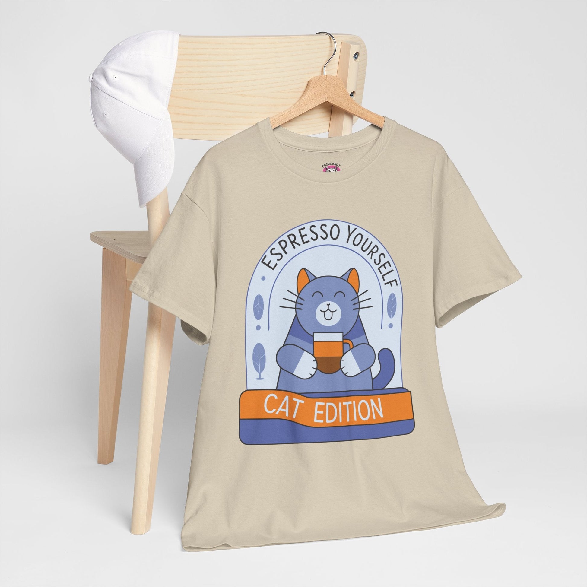 Espresso Yourself™ Cat Edition Graphic Tee - Cocolychee