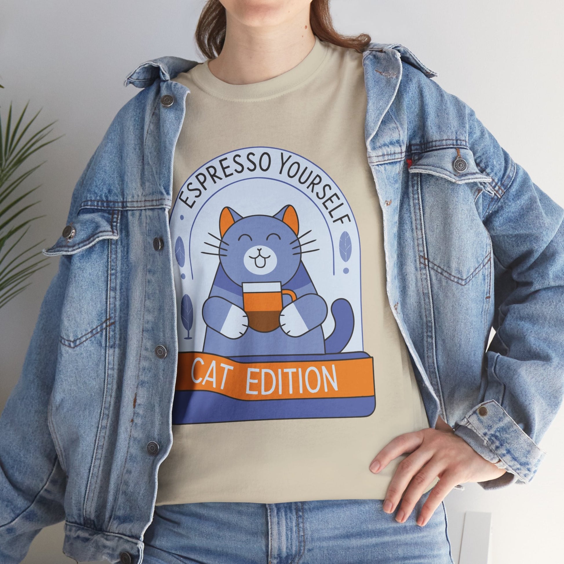 Espresso Yourself™ Cat Edition Graphic Tee - Cocolychee