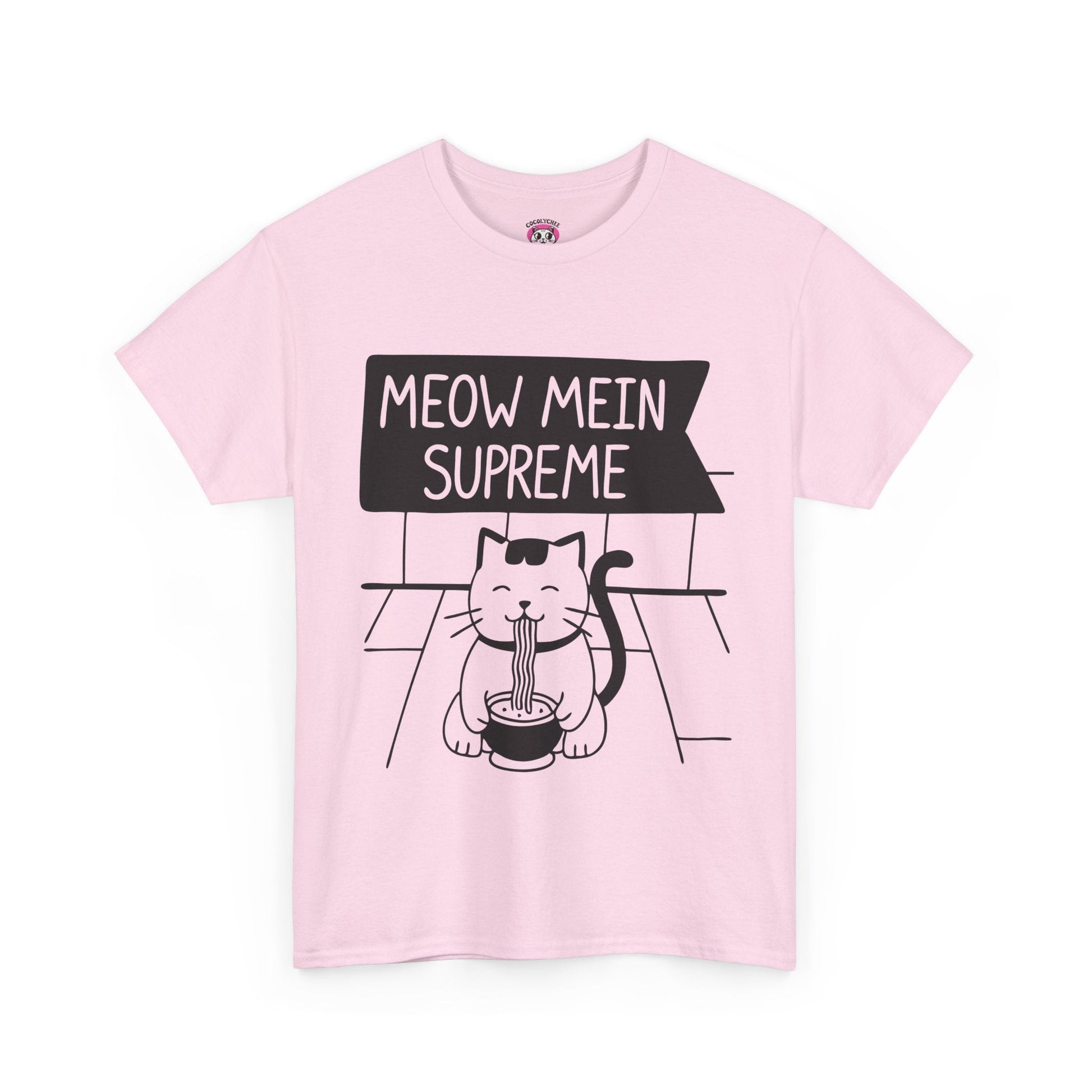 Meow Mein Supreme™ Framed Line - Art Graphic Tee - Cocolychee