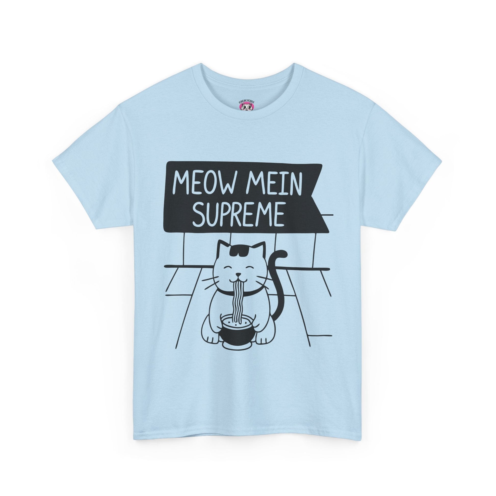 Meow Mein Supreme™ Framed Line - Art Graphic Tee - Cocolychee