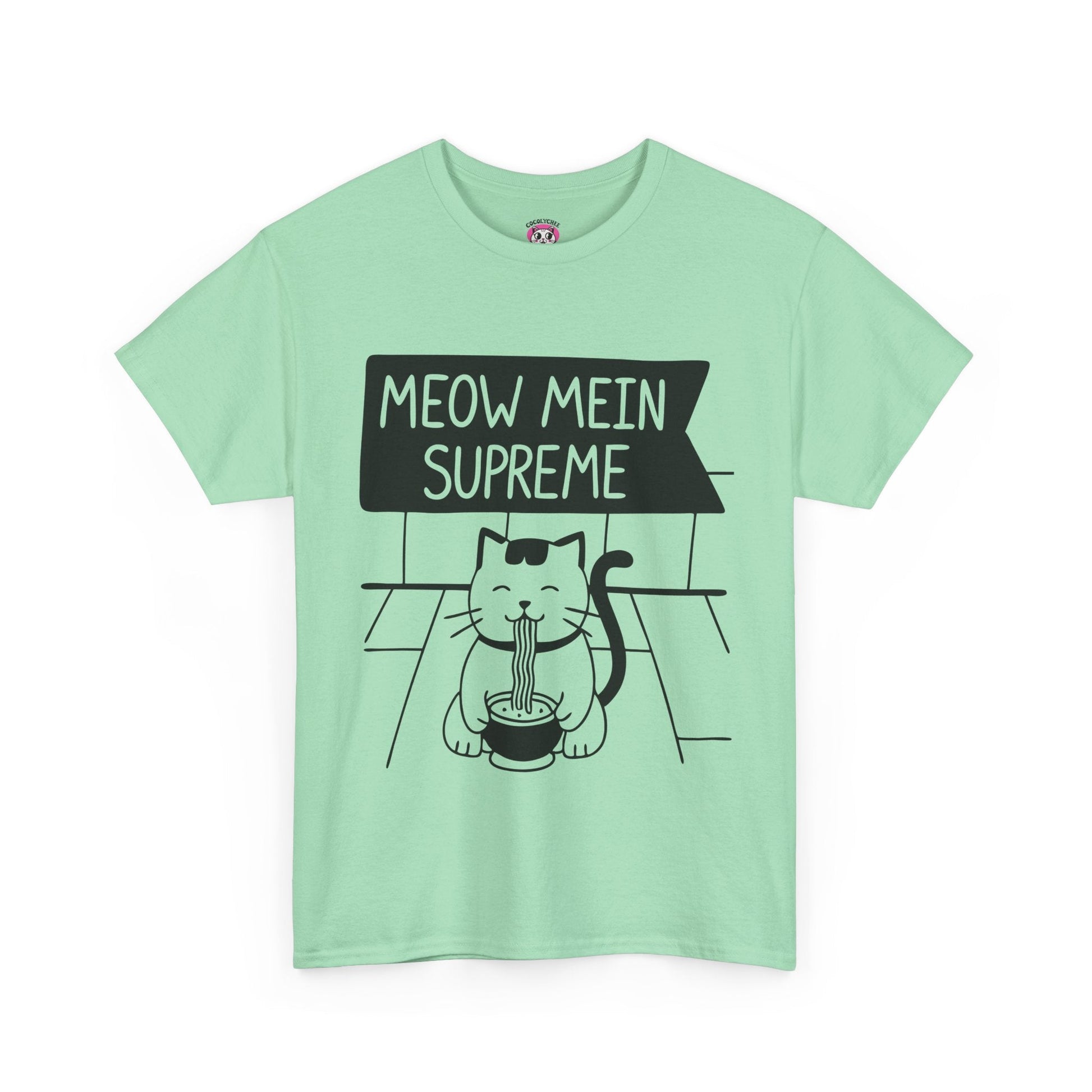 Meow Mein Supreme™ Framed Line - Art Graphic Tee - Cocolychee
