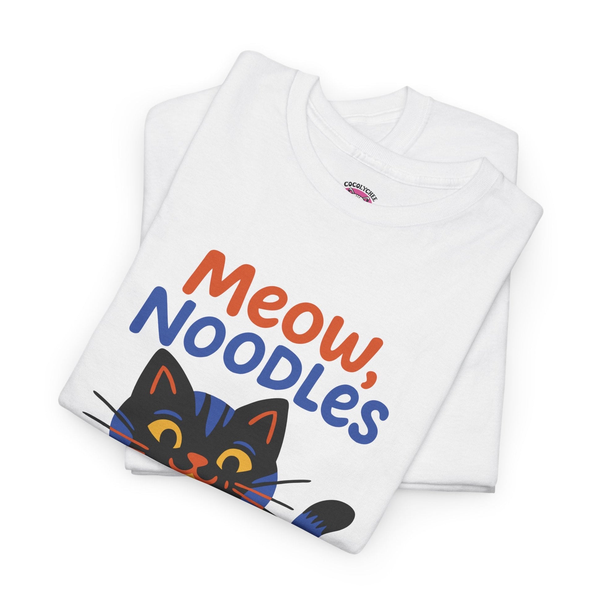 Meow, Noodles, Repeat™ Color Edition Graphic Tee - Cocolychee