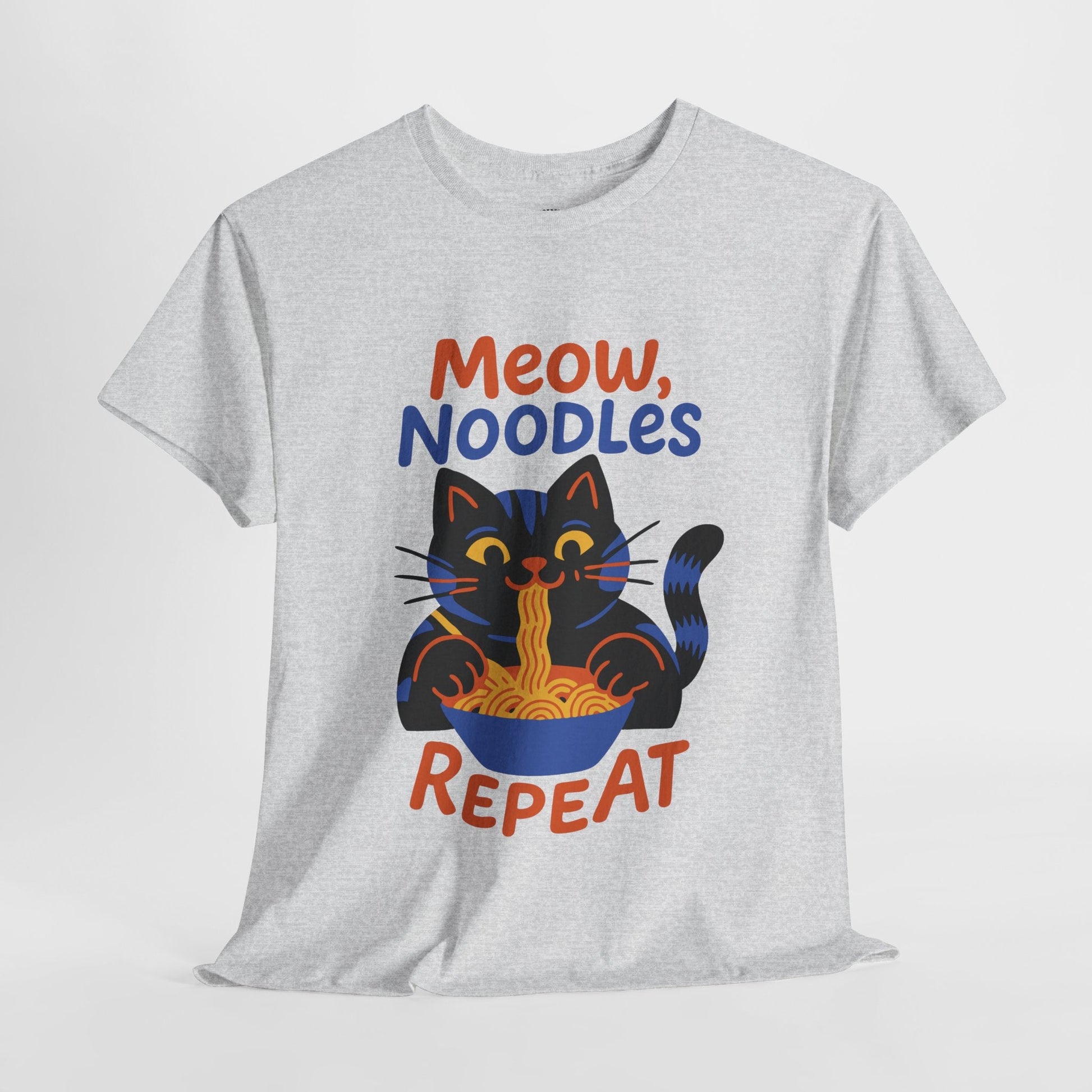 Meow, Noodles, Repeat™ Color Edition Graphic Tee - Cocolychee