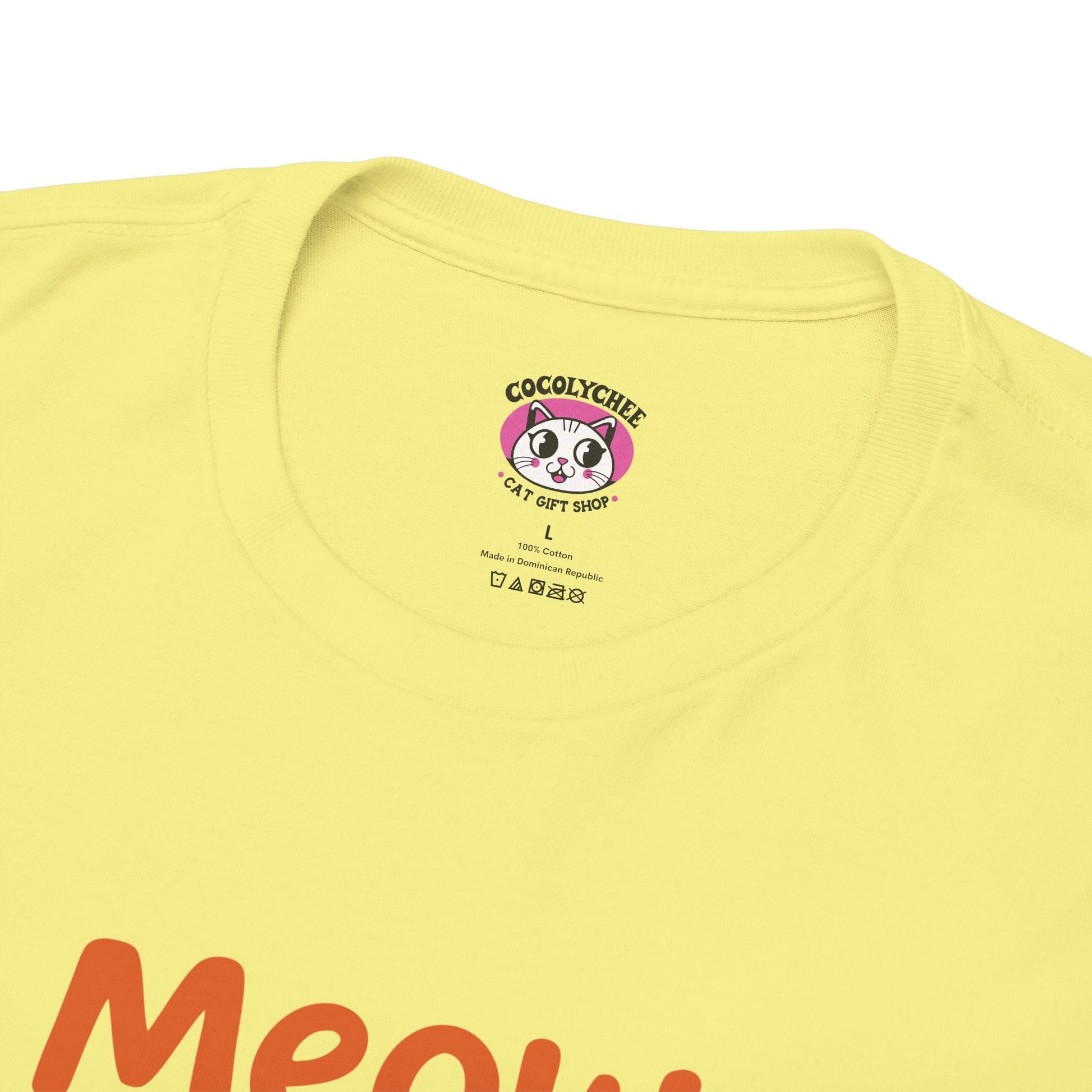 Meow, Noodles, Repeat™ Color Edition Graphic Tee - Cocolychee