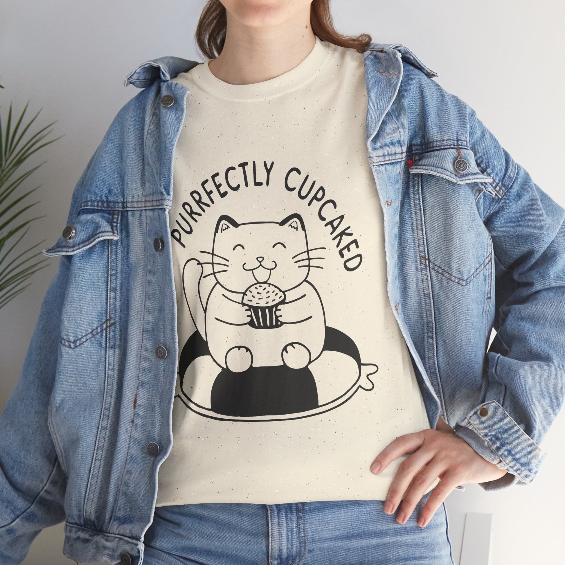 Purrfectly Cupcaked™ Line - Art Graphic Tee - Cocolychee