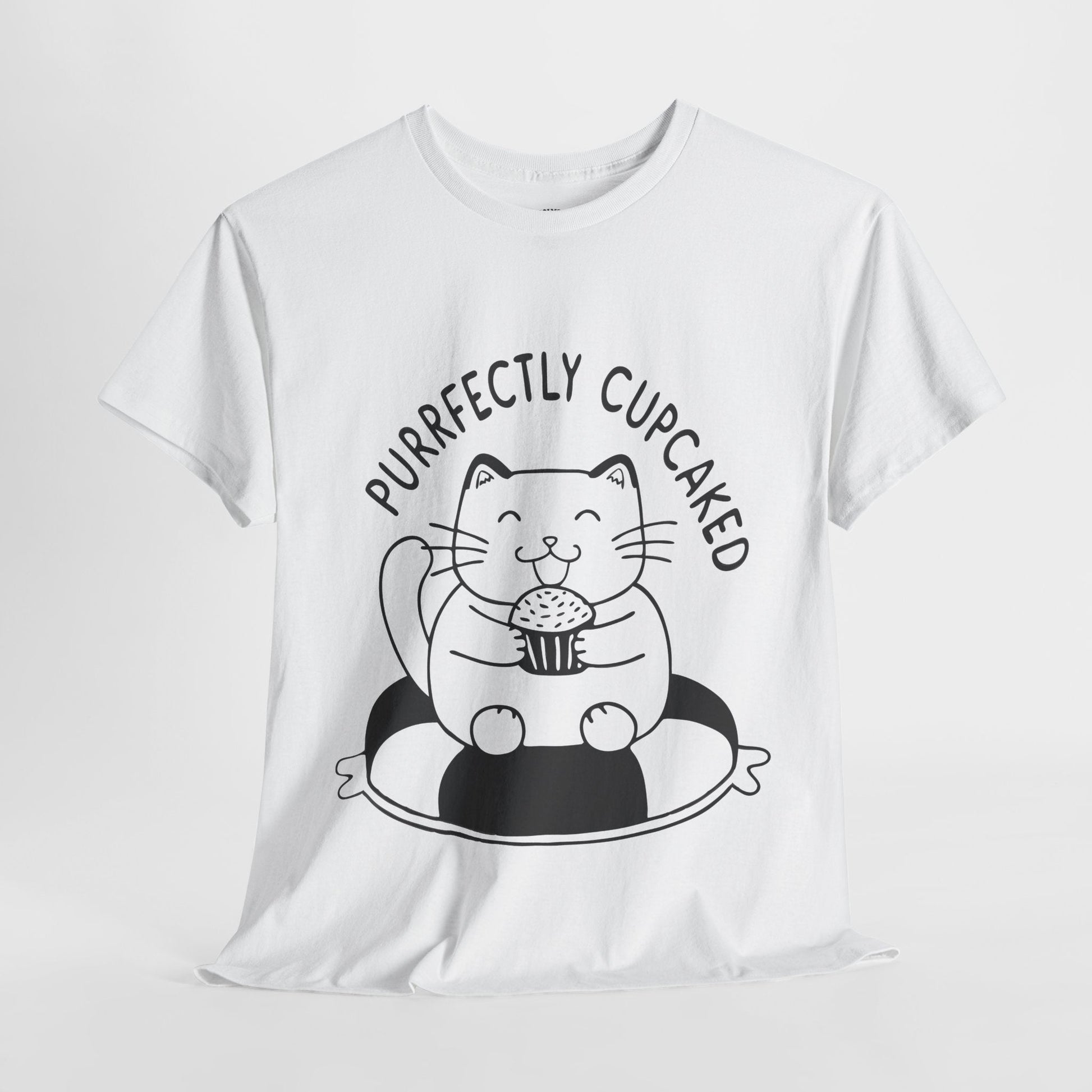 Purrfectly Cupcaked™ Line - Art Graphic Tee - Cocolychee