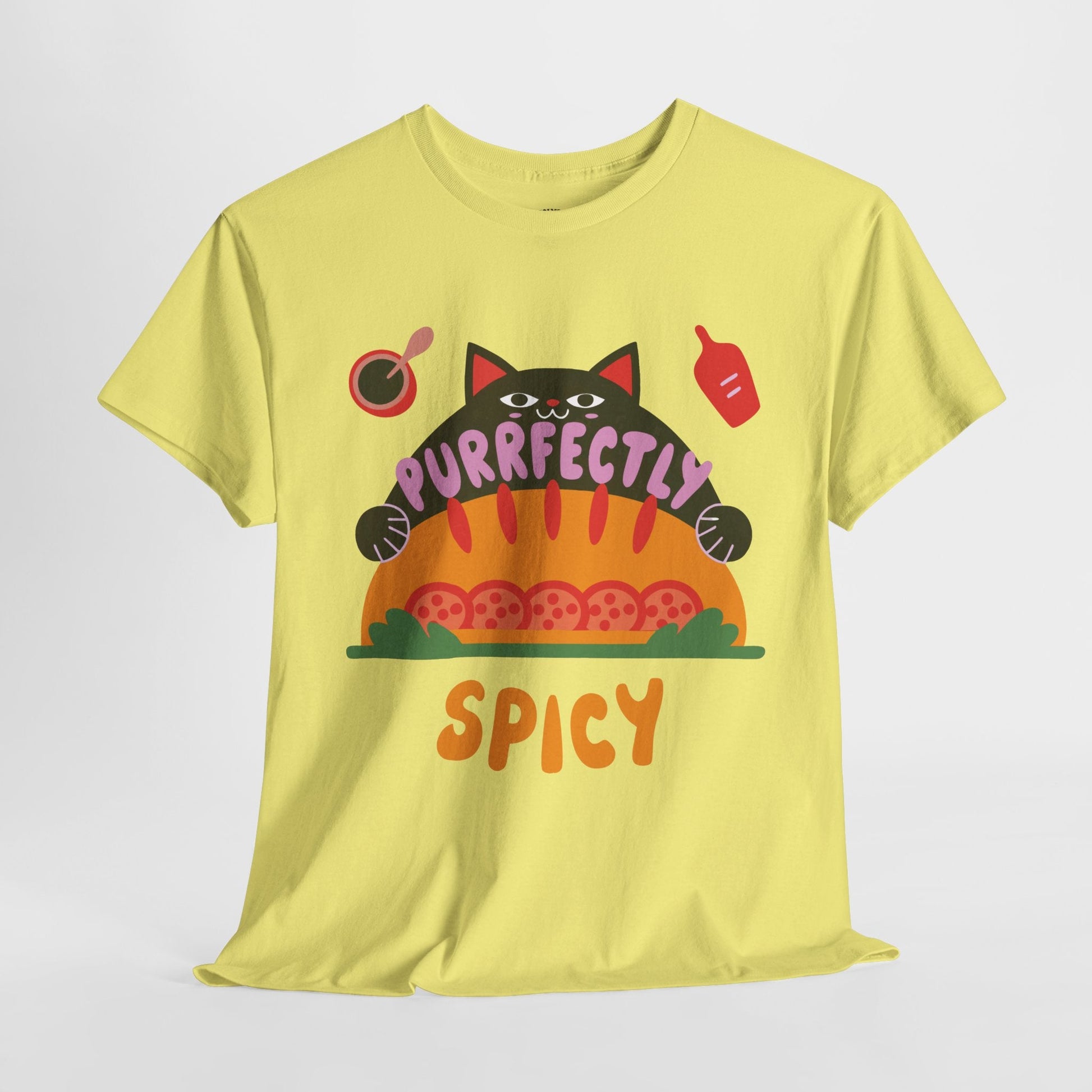 Purrfectly Spicy™ Color Edition Graphic Tee - Cocolychee