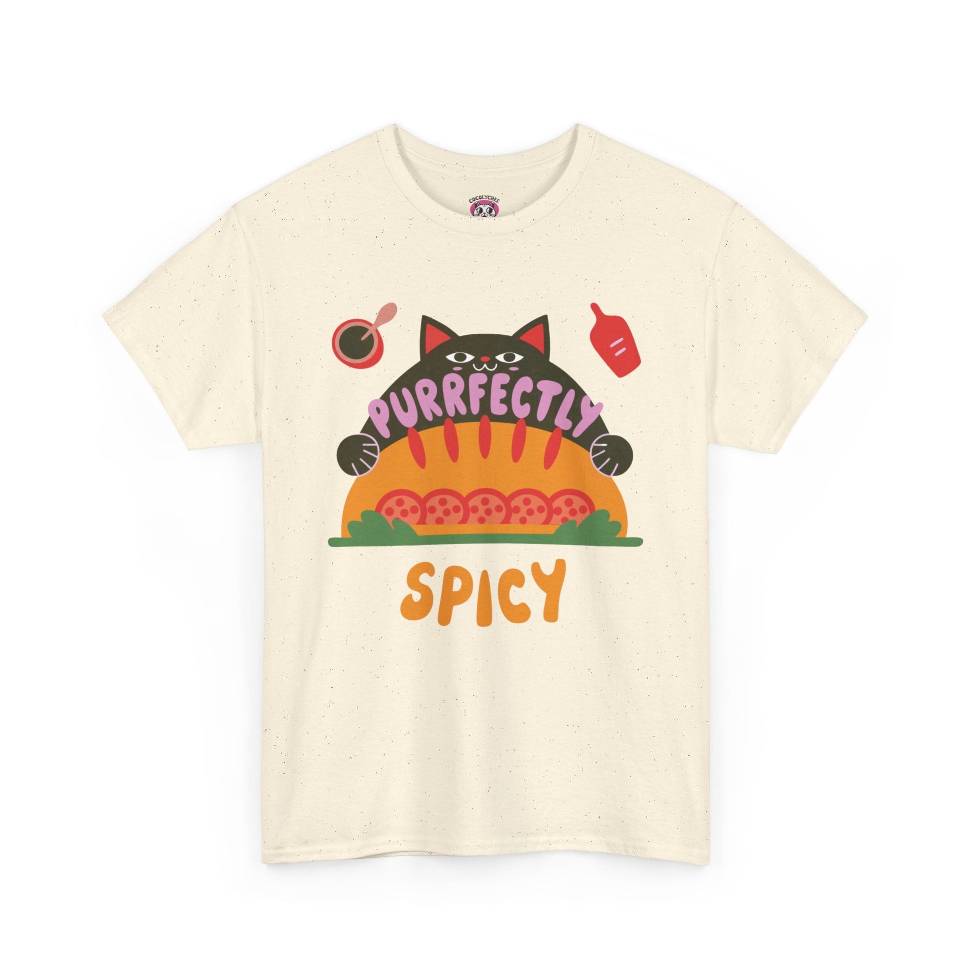 Purrfectly Spicy™ Color Edition Graphic Tee - Cocolychee