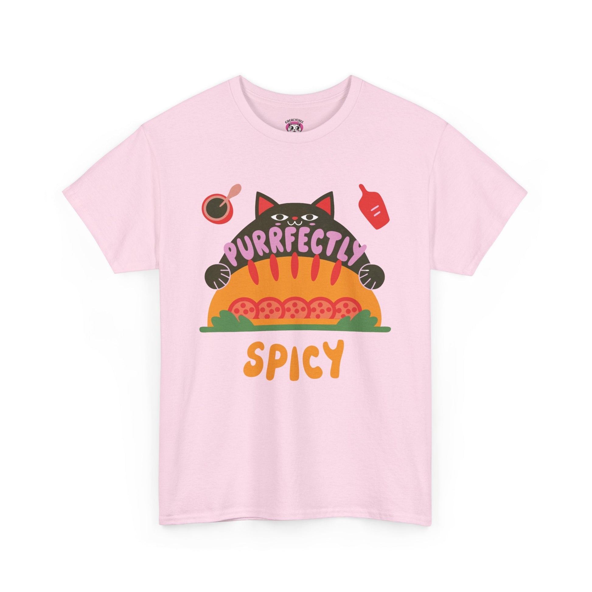 Purrfectly Spicy™ Color Edition Graphic Tee - Cocolychee