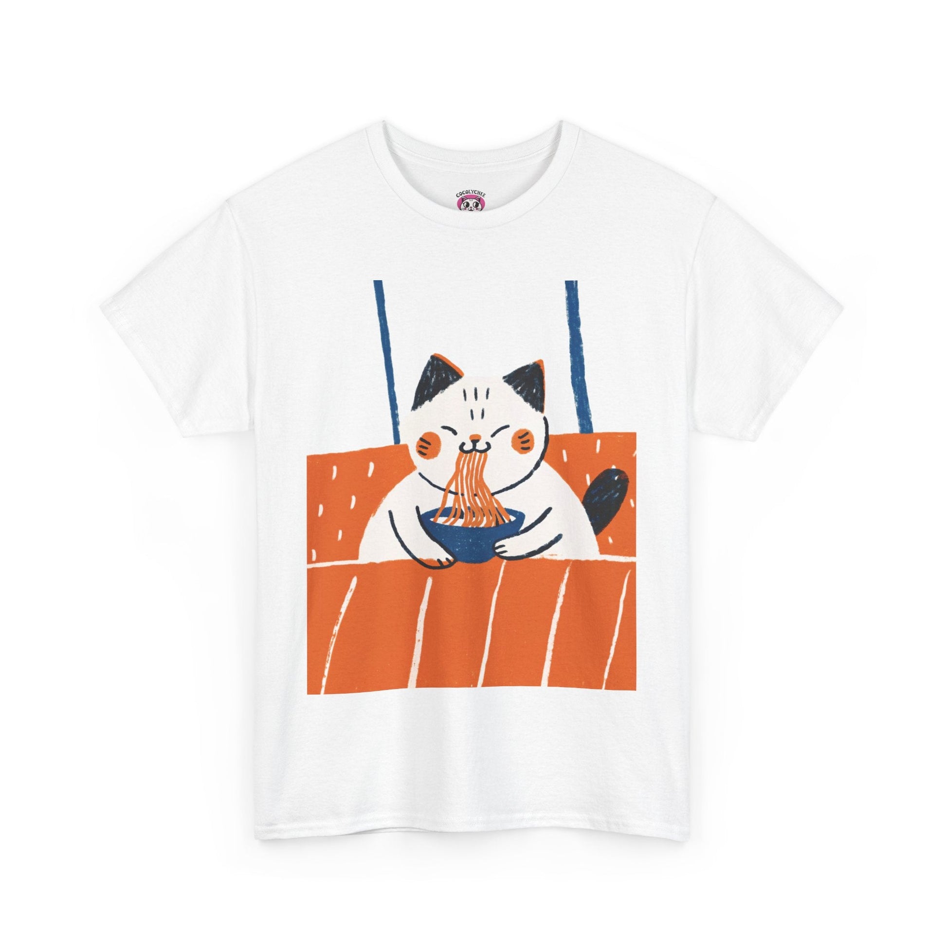 Window Ramen Kitty™ Chalk - Draw Graphic Tee - Cocolychee