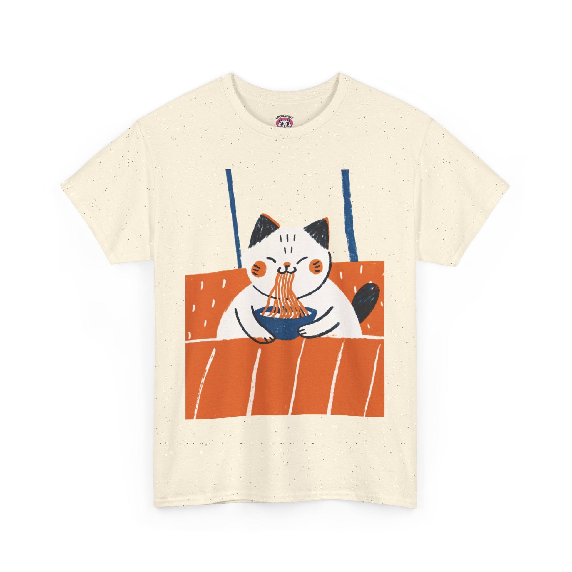 Window Ramen Kitty™ Chalk - Draw Graphic Tee - Cocolychee