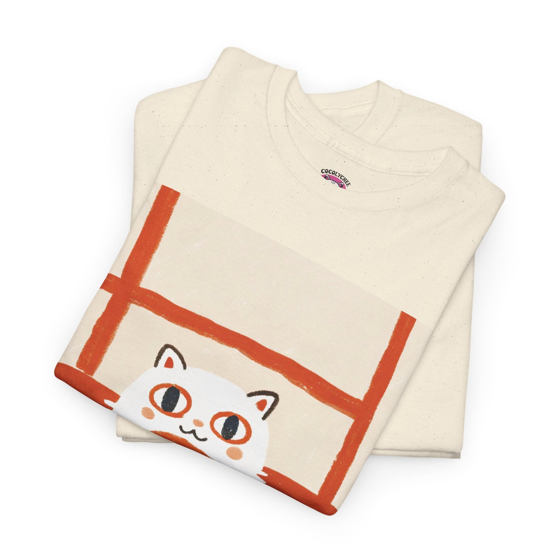 Burger Cat™ Colorblock Graphic Tee - Cocolychee