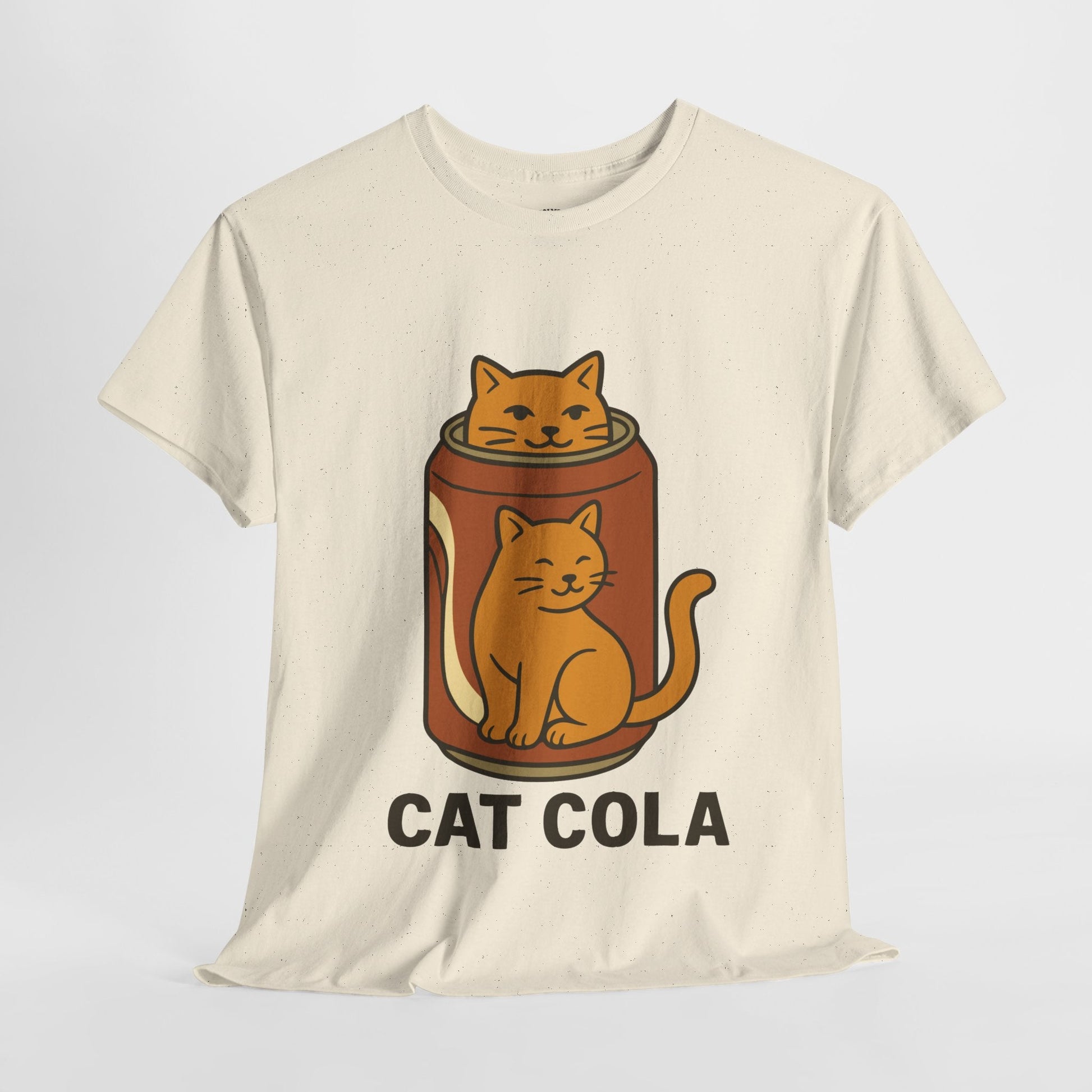Cat Cola™ Tee – Refreshingly Cute Vintage Soda Cat Shirt - Cocolychee