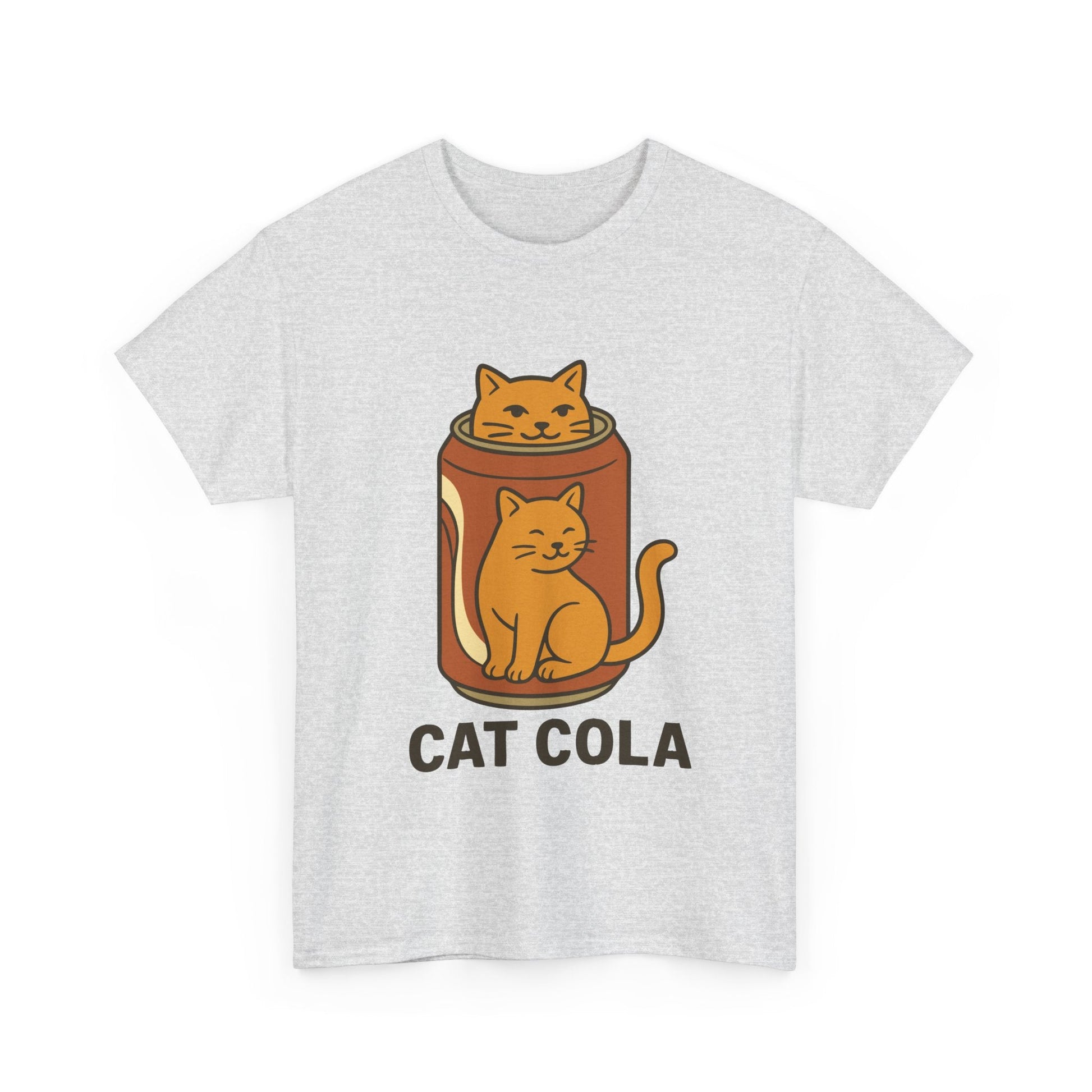 Cat Cola™ Tee – Refreshingly Cute Vintage Soda Cat Shirt - Cocolychee