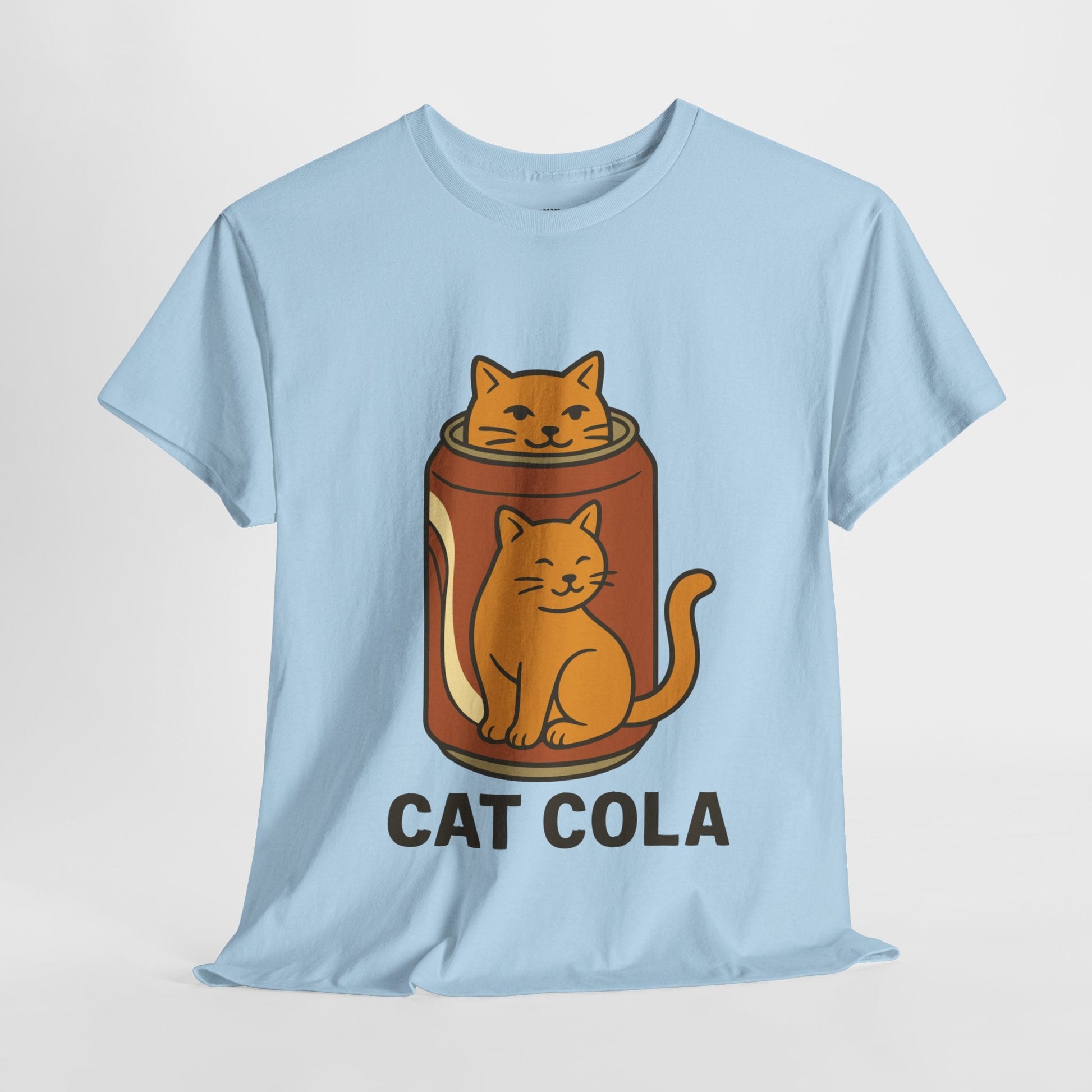 Cat Cola™ Tee – Refreshingly Cute Vintage Soda Cat Shirt - Cocolychee
