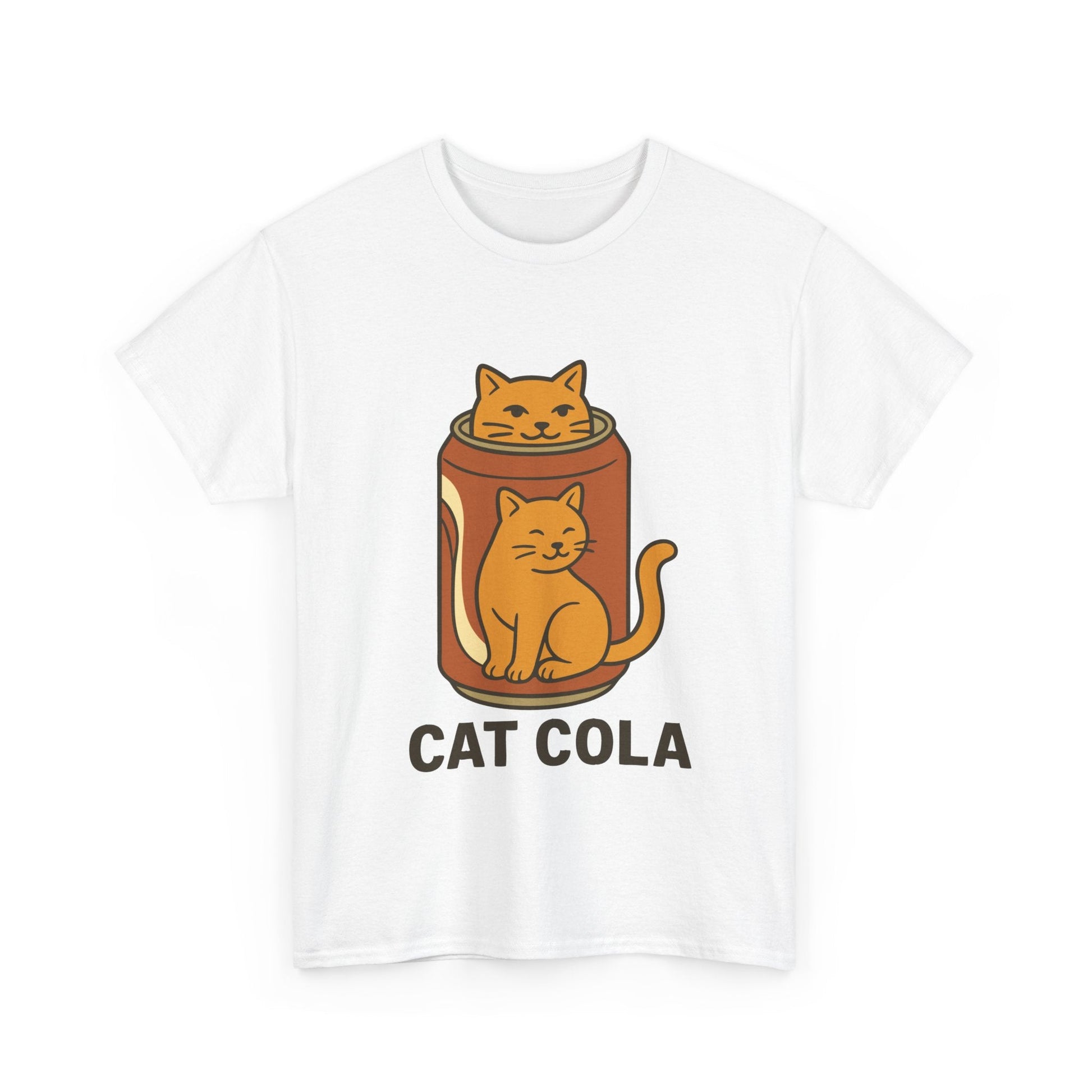 Cat Cola™ Tee – Refreshingly Cute Vintage Soda Cat Shirt - Cocolychee
