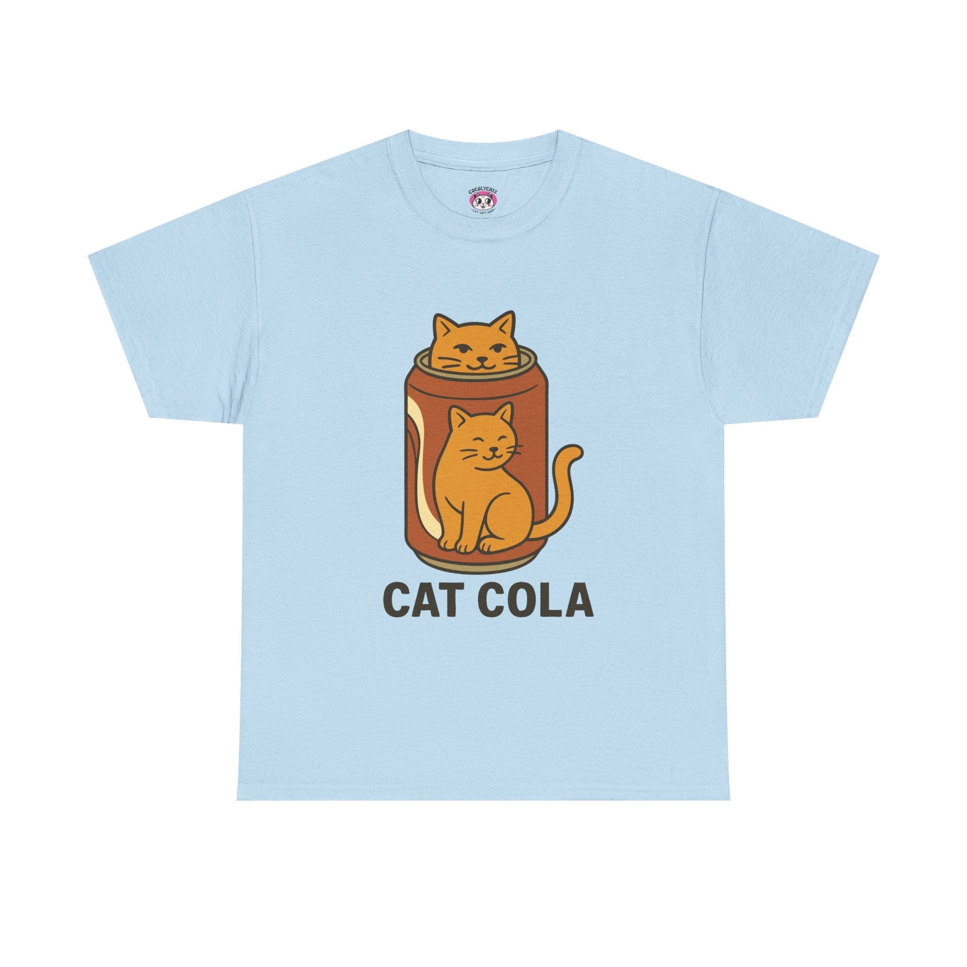 Cat Cola™ Tee – Refreshingly Cute Vintage Soda Cat Shirt - Cocolychee