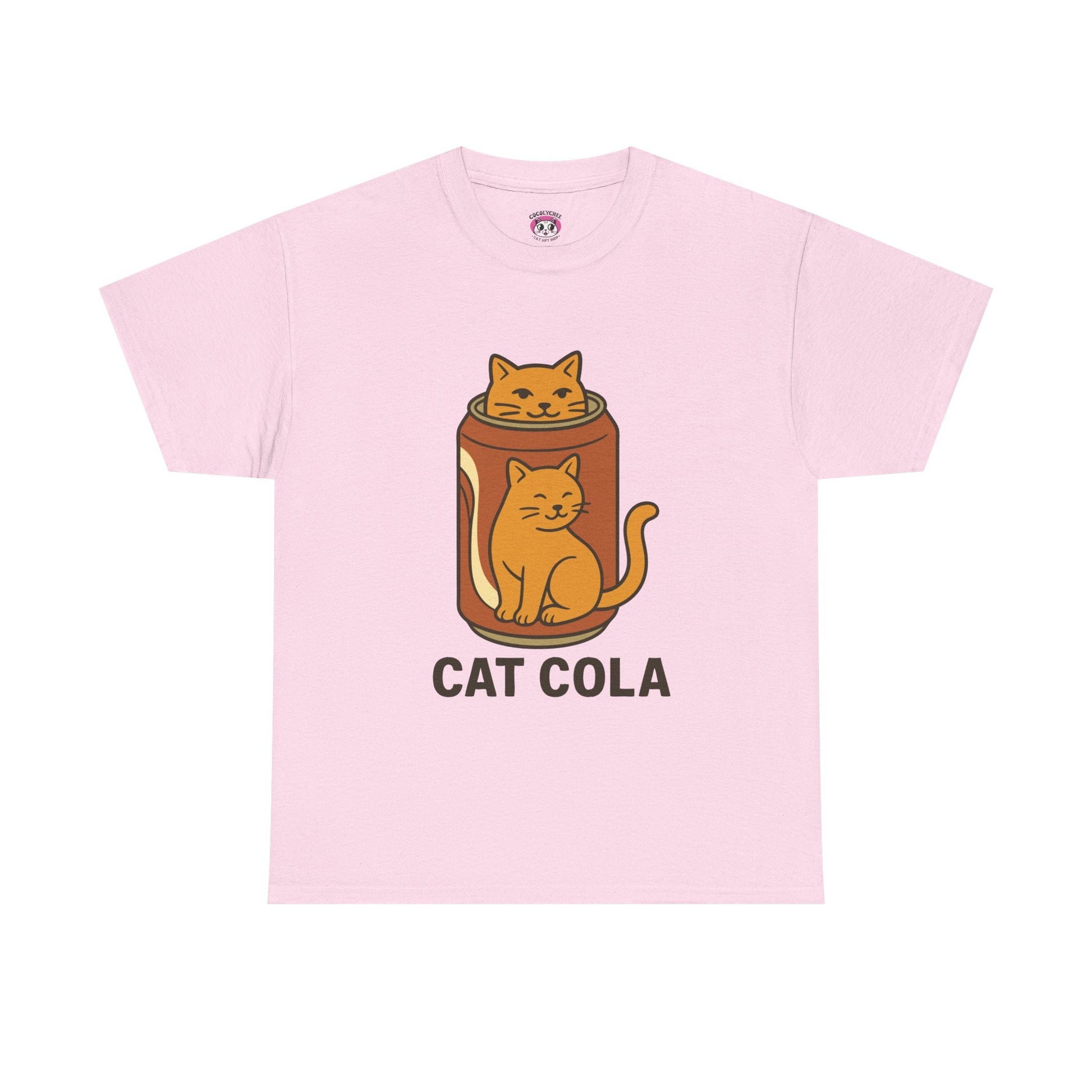 Cat Cola™ Tee – Refreshingly Cute Vintage Soda Cat Shirt - Cocolychee