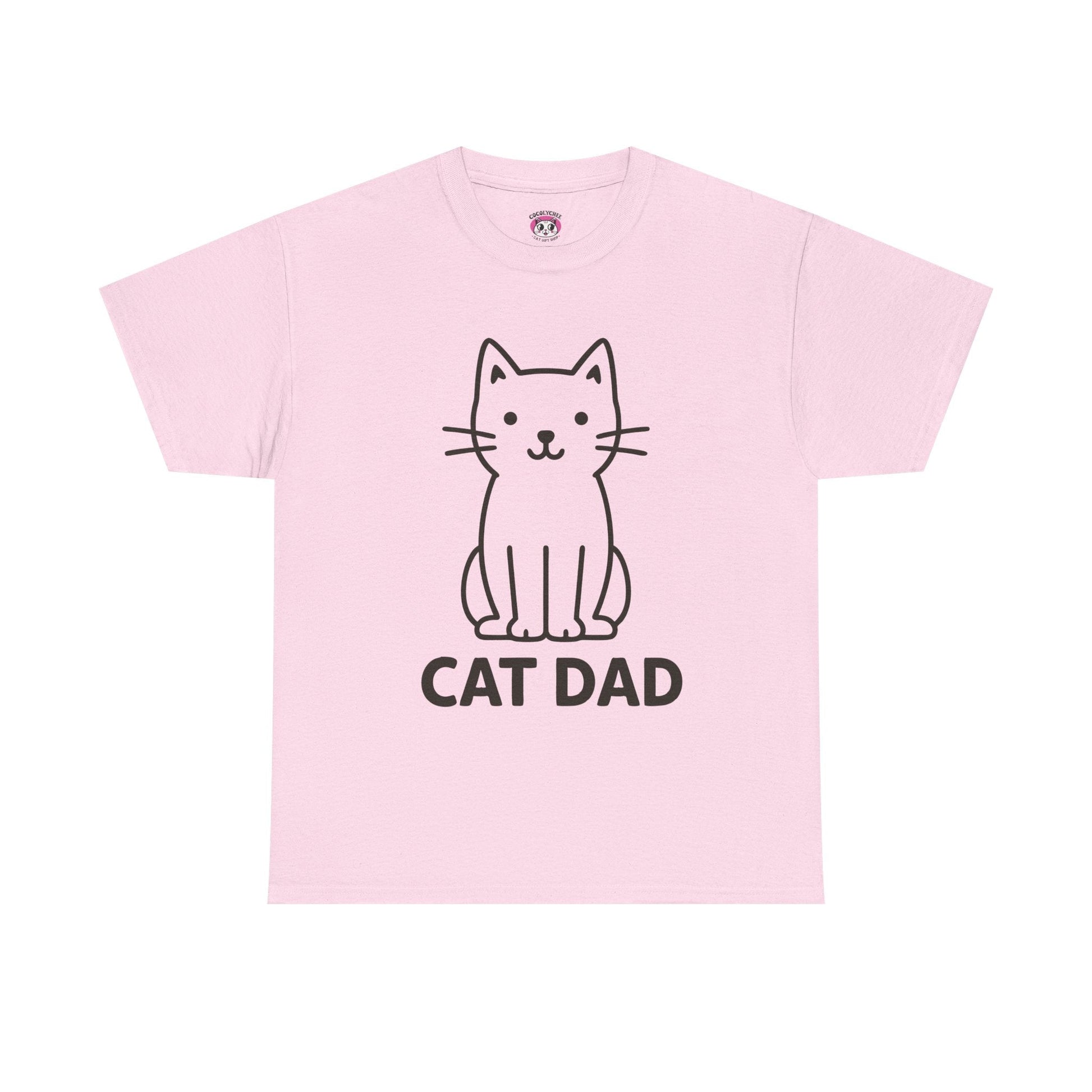 Cat Dad™ Bold Line Art Tee - Cocolychee