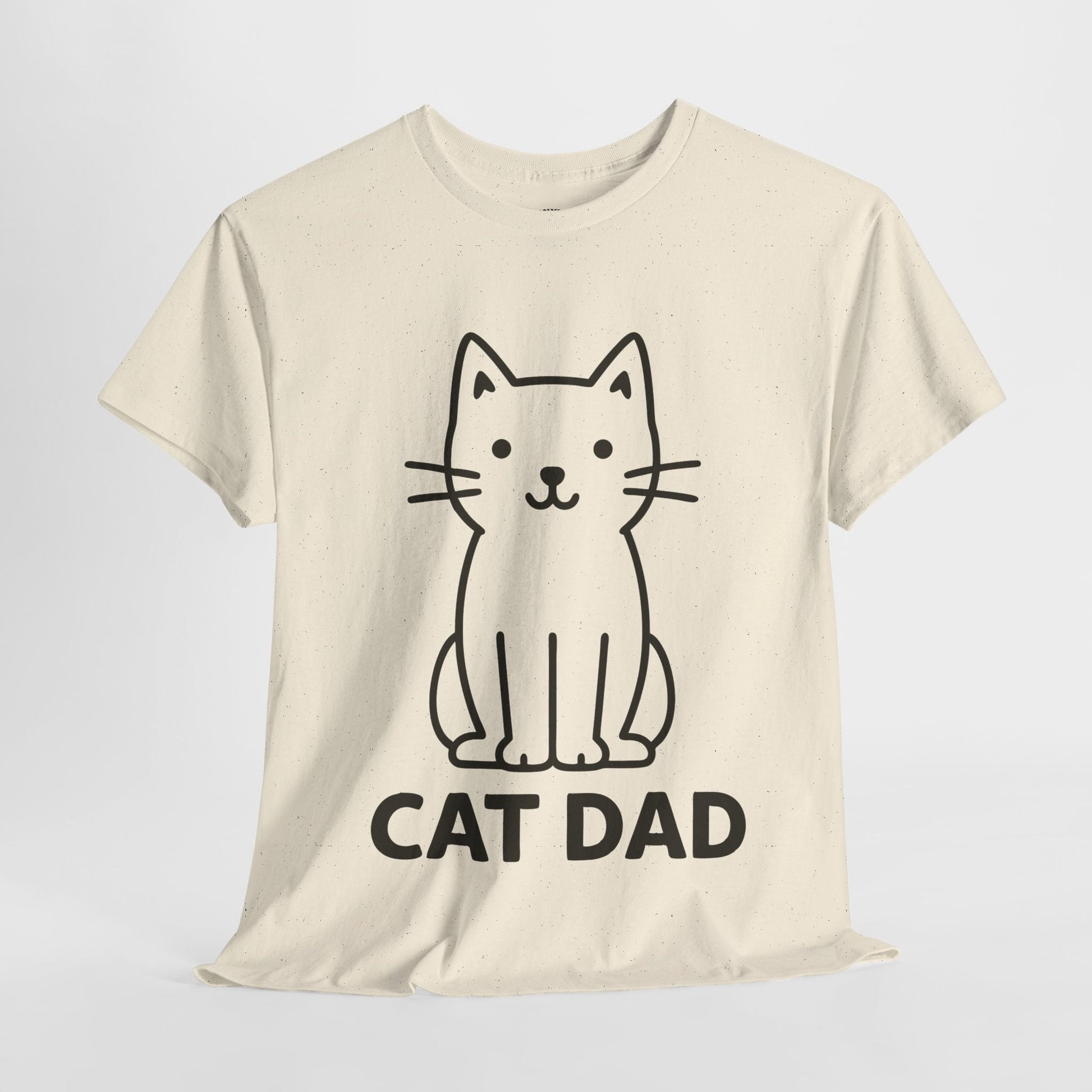 Cat Dad™ Bold Line Art Tee - Cocolychee