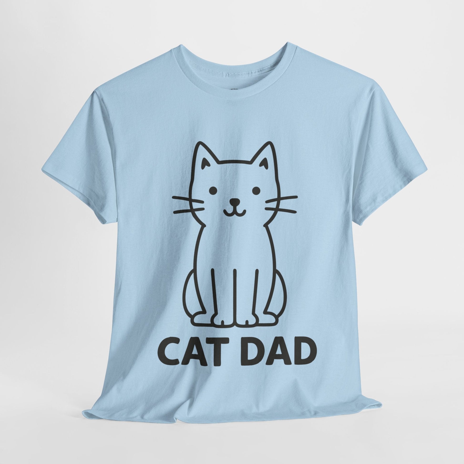Cat Dad™ Bold Line Art Tee - Cocolychee