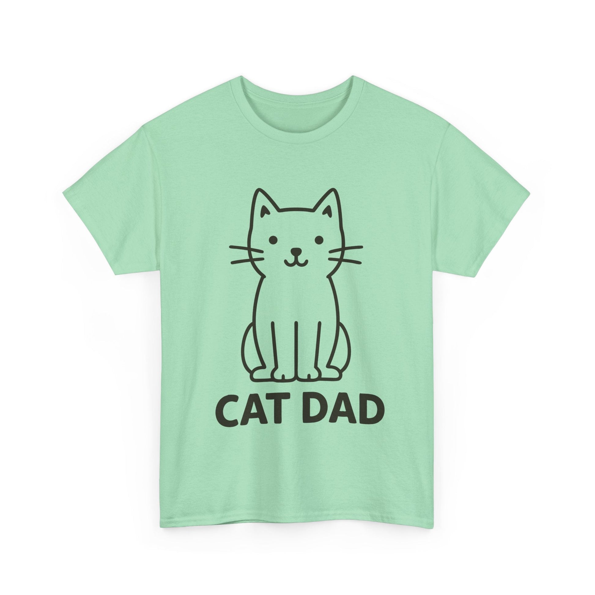 Cat Dad™ Bold Line Art Tee - Cocolychee