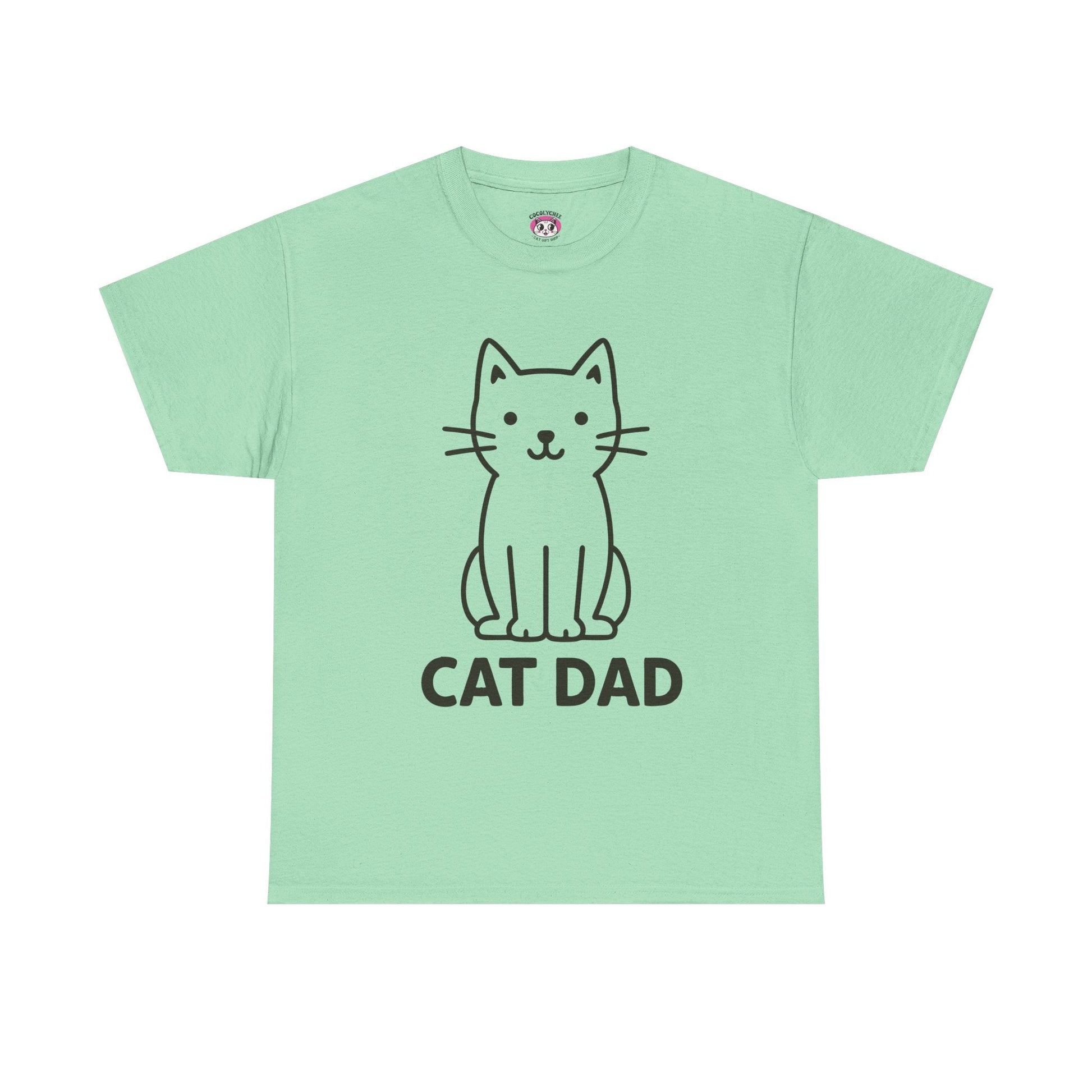 Cat Dad™ Bold Line Art Tee - Cocolychee