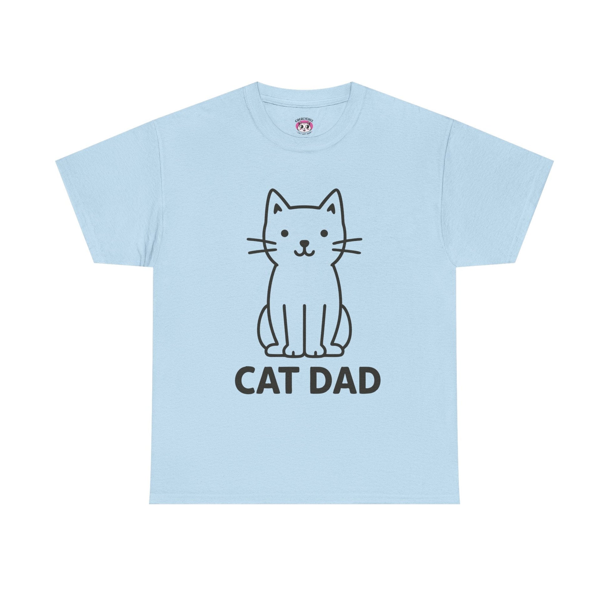 Cat Dad™ Bold Line Art Tee - Cocolychee
