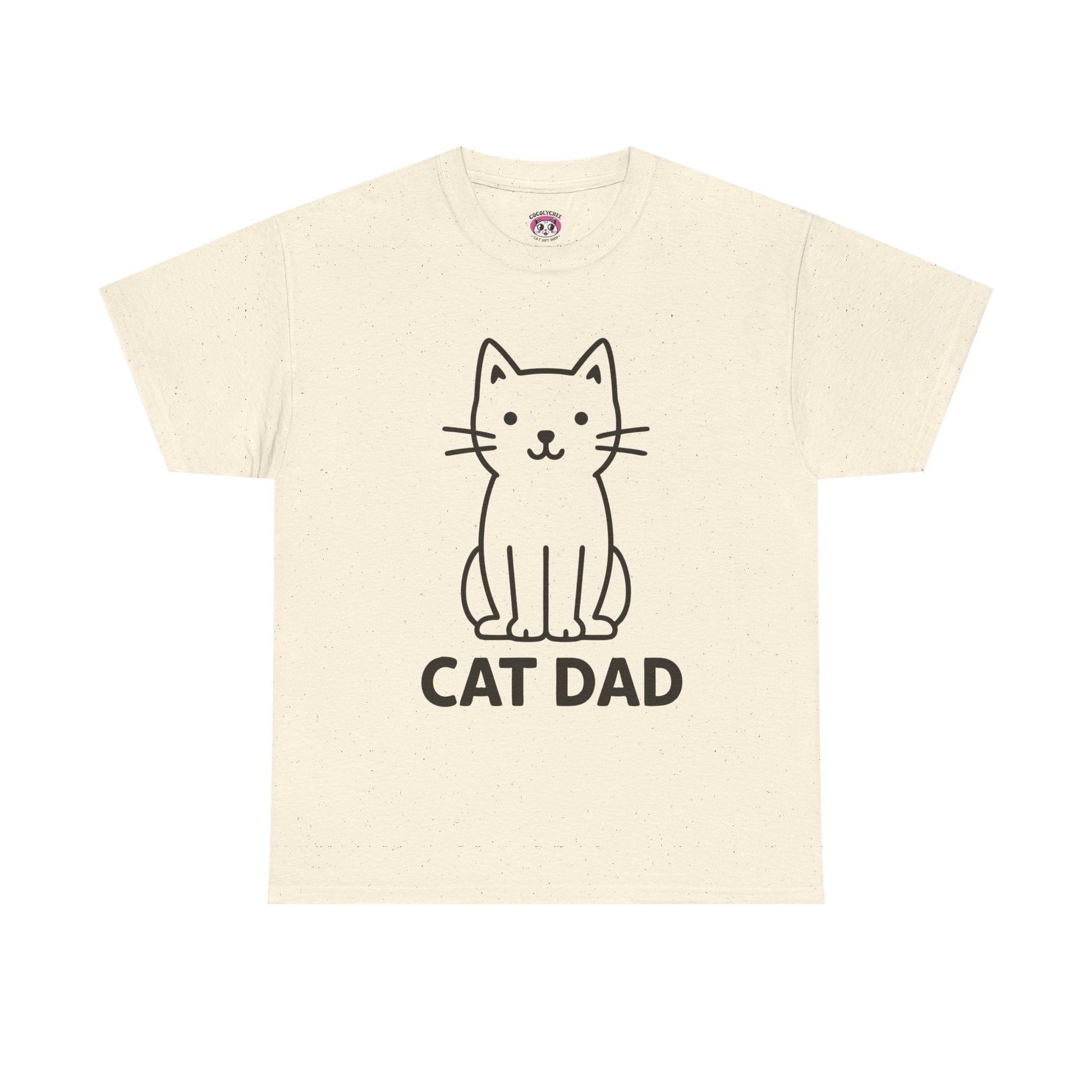 Cat Dad™ Bold Line Art Tee - Cocolychee