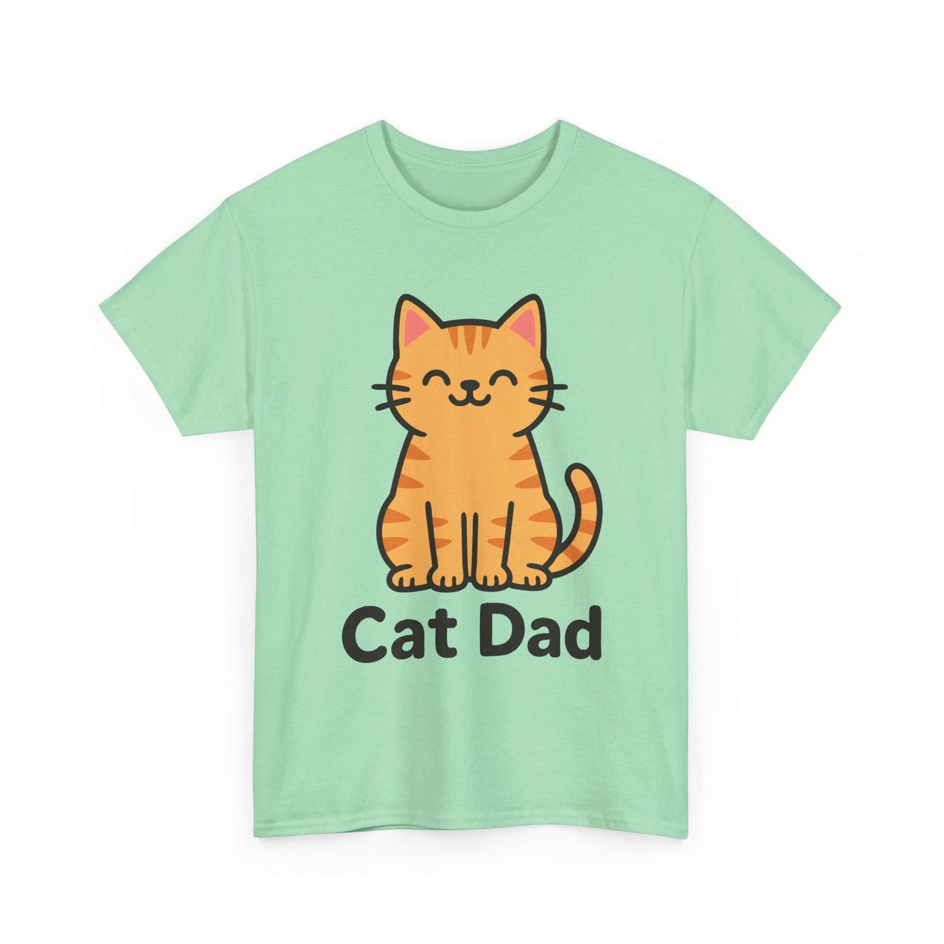 CAT DAD™ Kawaii Cat Tee – Playful Feline Dad Style - Cocolychee