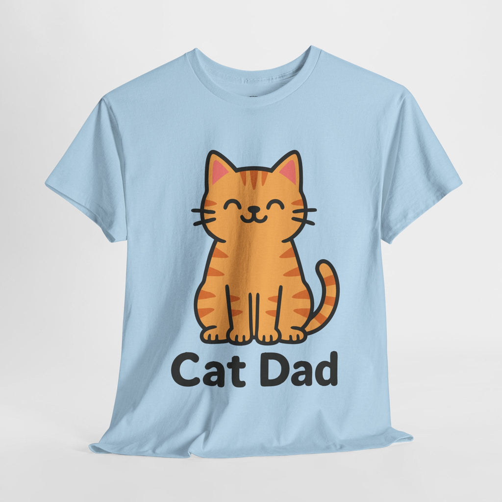 CAT DAD™ Kawaii Cat Tee – Playful Feline Dad Style - Cocolychee
