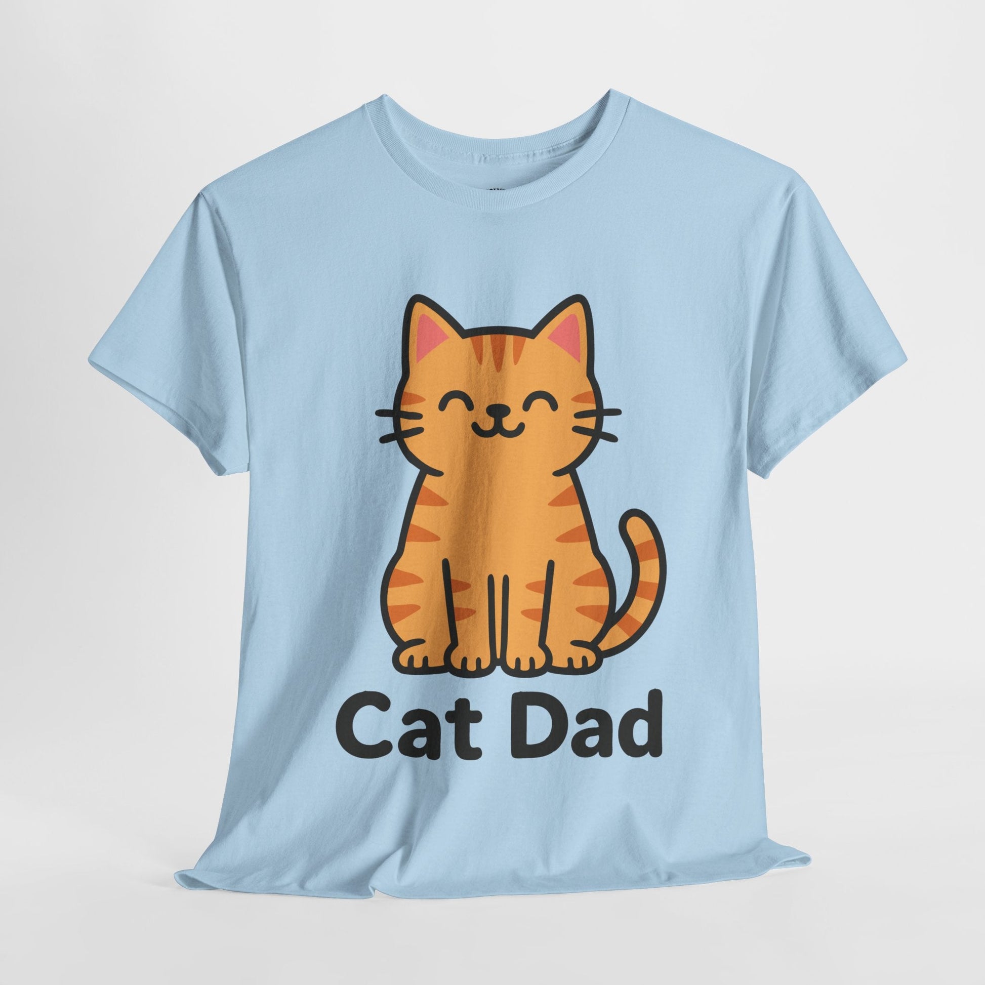 CAT DAD™ Kawaii Cat Tee – Playful Feline Dad Style - Cocolychee