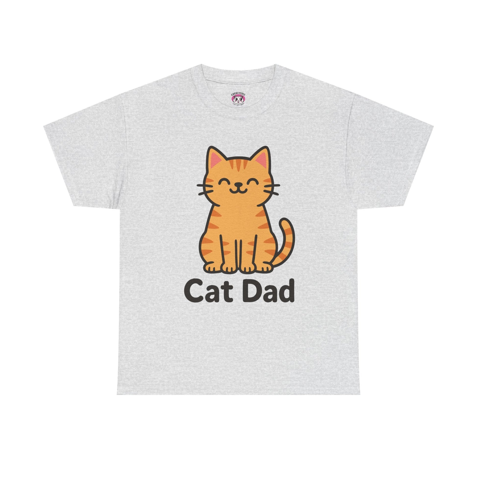 CAT DAD™ Kawaii Cat Tee – Playful Feline Dad Style - Cocolychee