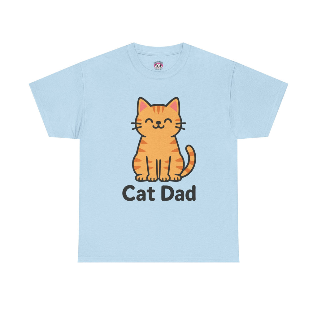 CAT DAD™ Kawaii Cat Tee – Playful Feline Dad Style - Cocolychee