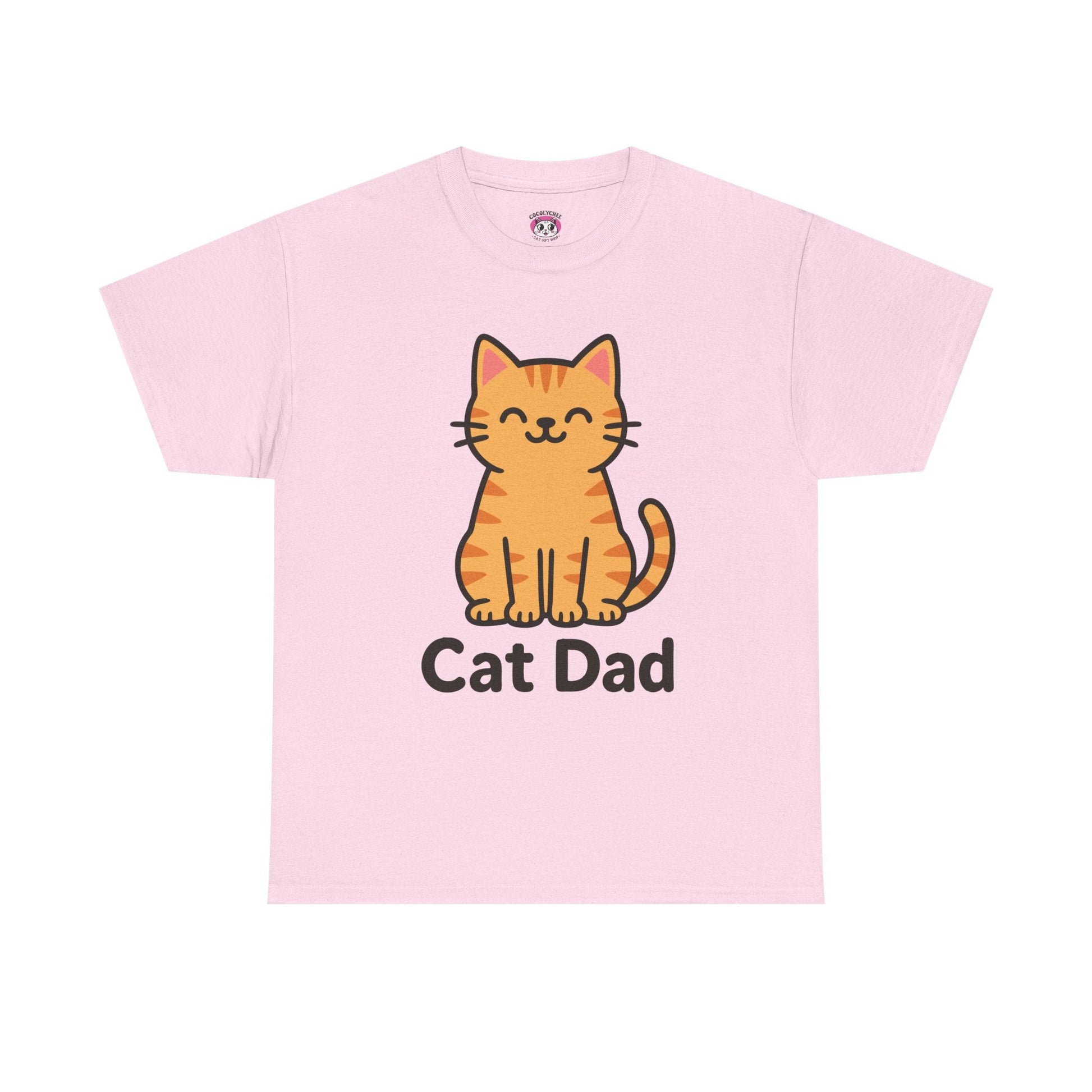 CAT DAD™ Kawaii Cat Tee – Playful Feline Dad Style - Cocolychee