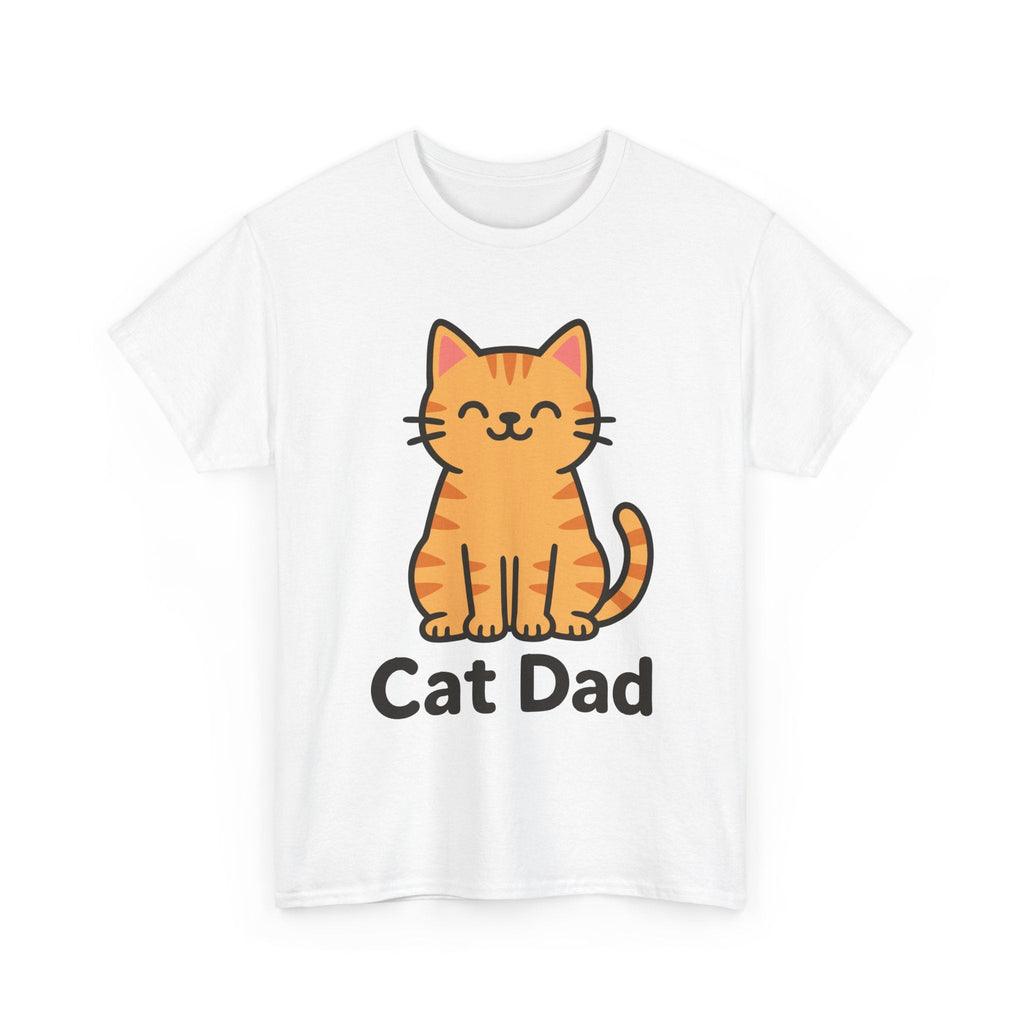 CAT DAD™ Kawaii Cat Tee – Playful Feline Dad Style - Cocolychee