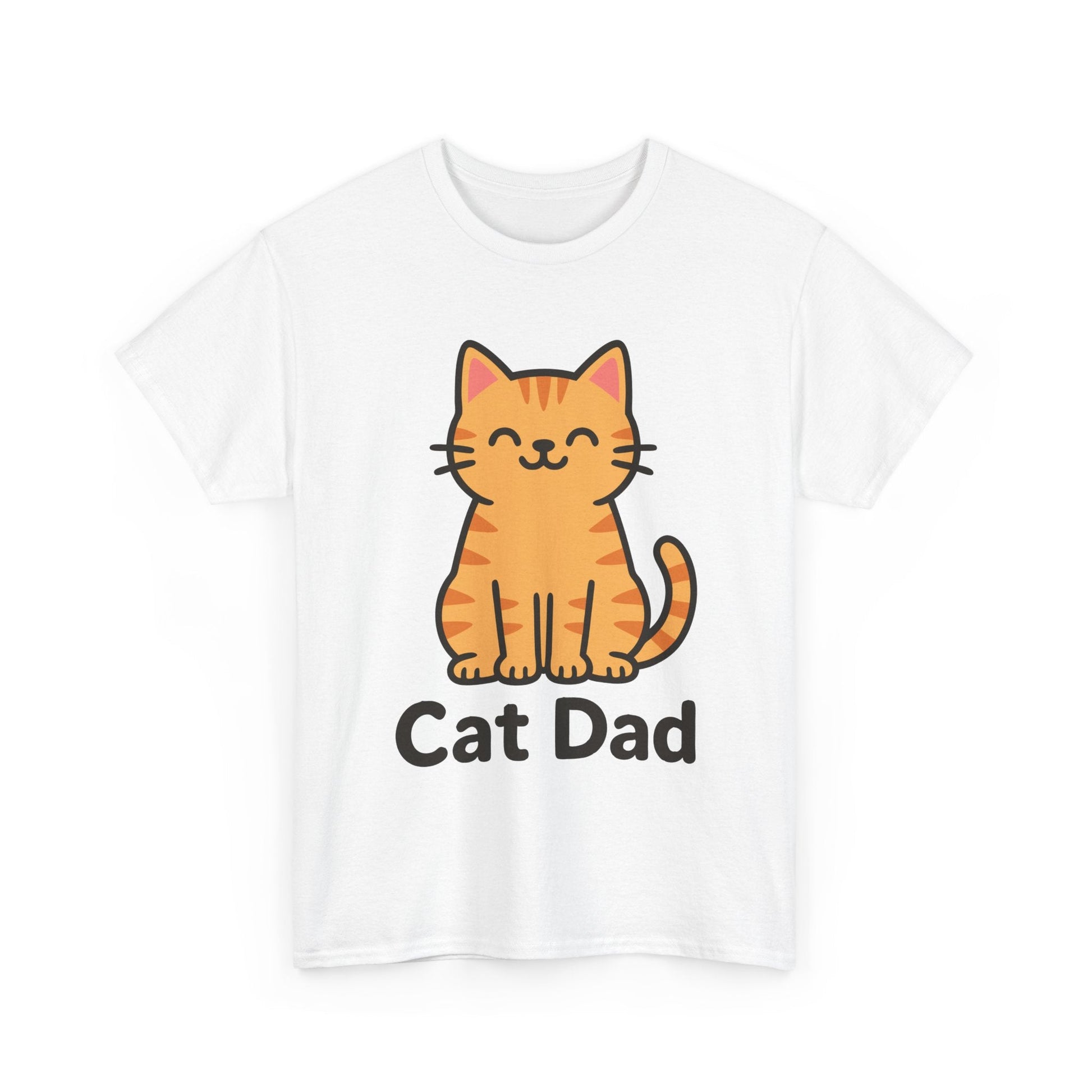 CAT DAD™ Kawaii Cat Tee – Playful Feline Dad Style - Cocolychee