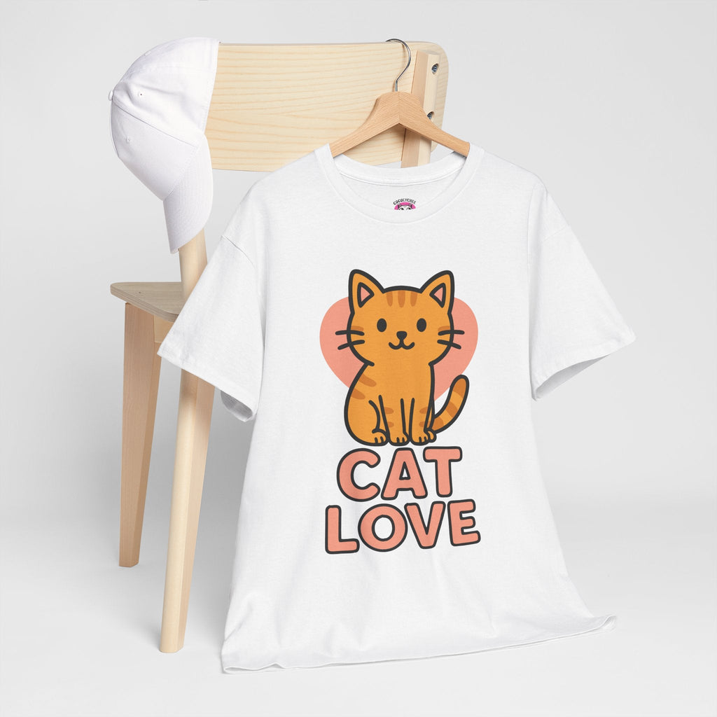Cat Love™ Heart Edition Graphic Tee - Cocolychee