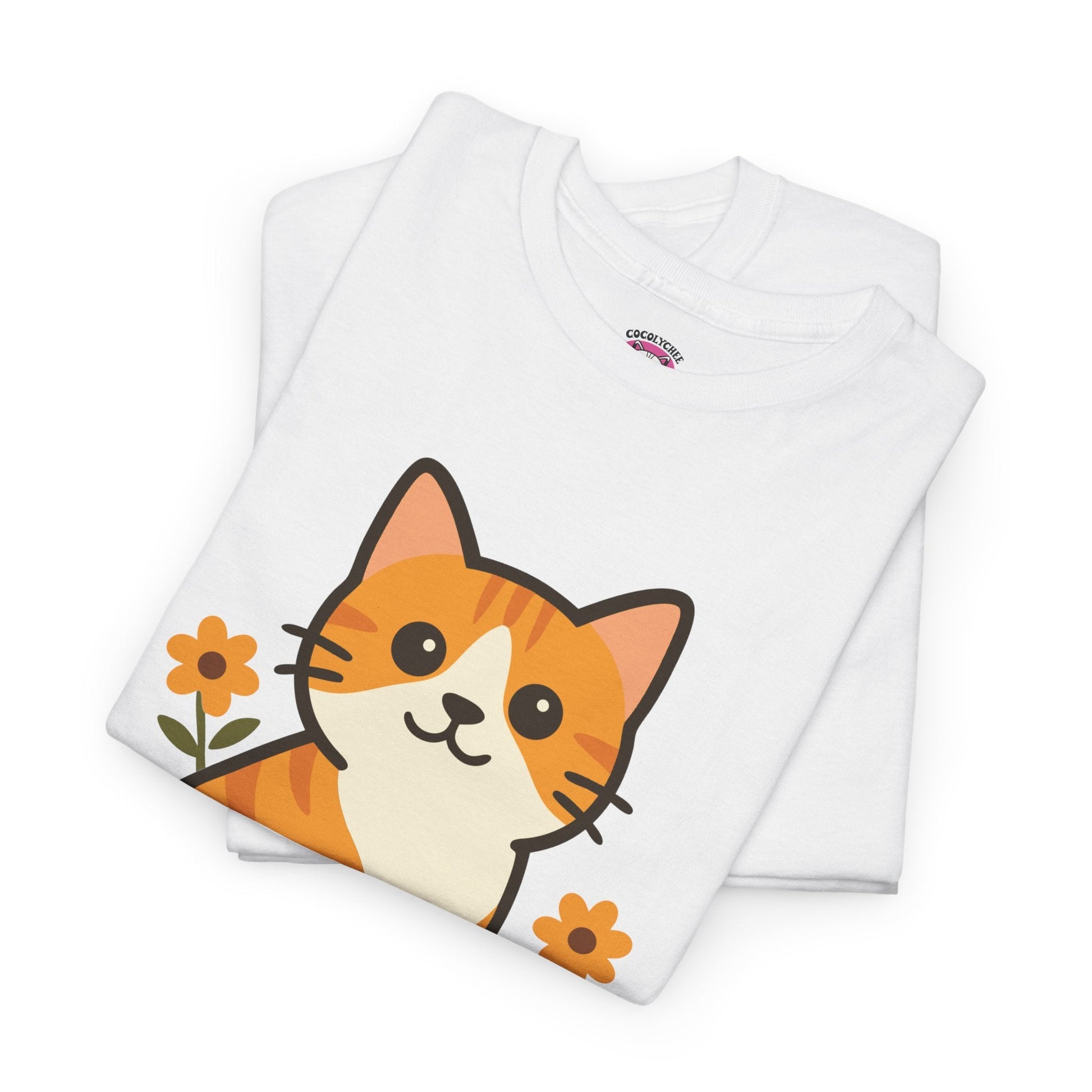 CAT MOM™ Floral Tabby Tee – Purrfect for Proud Cat Mamas - Cocolychee