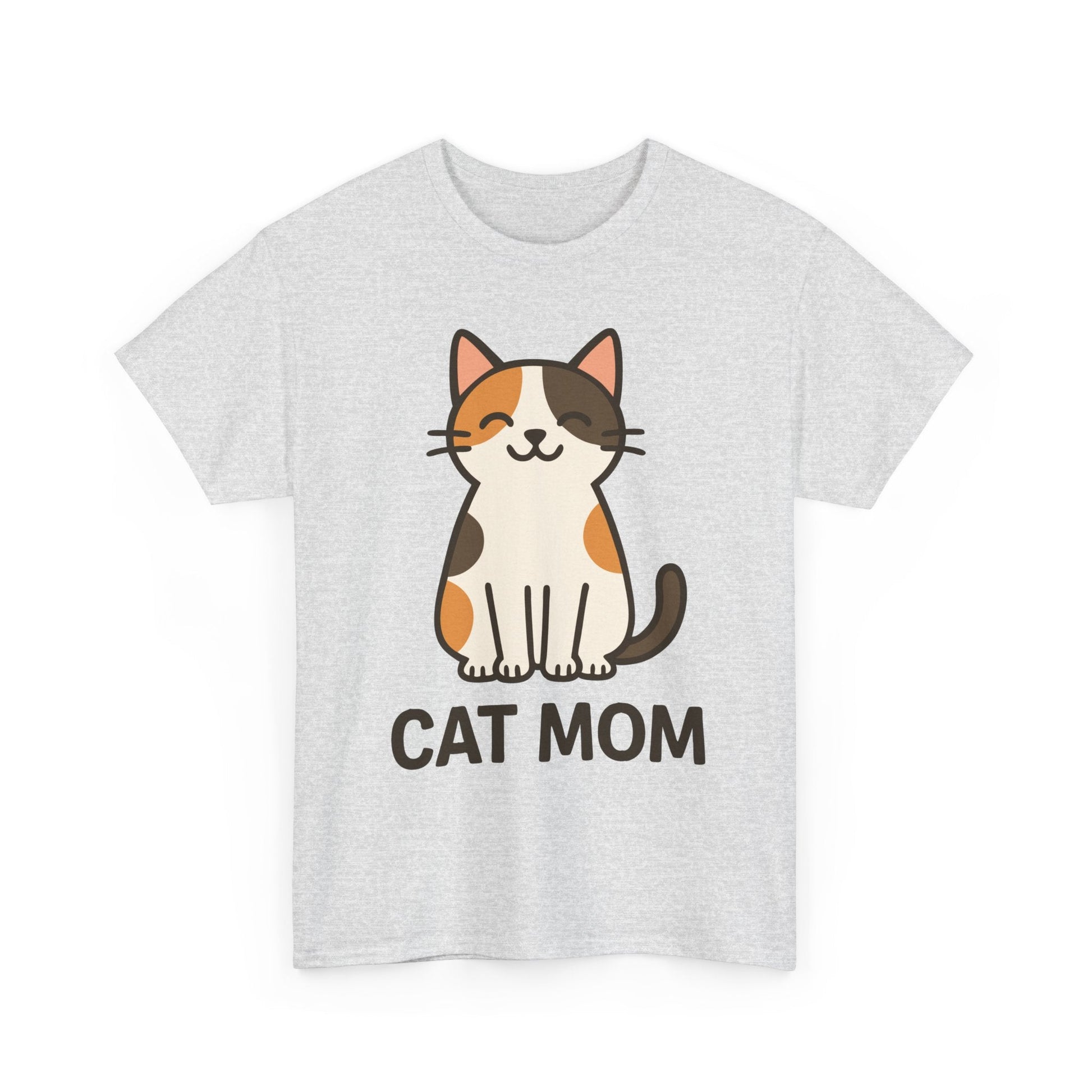 CAT MOM™ Kawaii Calico Tee – For the Purrfect Cat Mama - Cocolychee