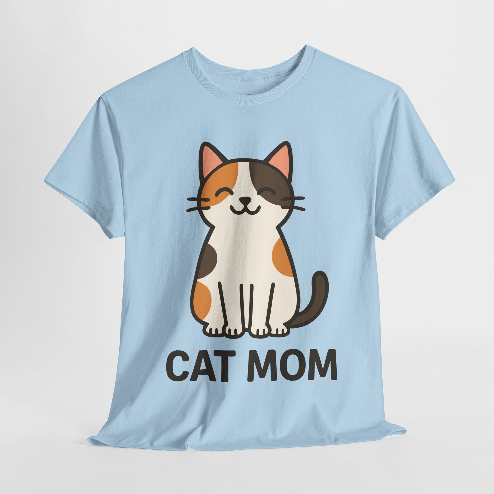 CAT MOM™ Kawaii Calico Tee – For the Purrfect Cat Mama - Cocolychee