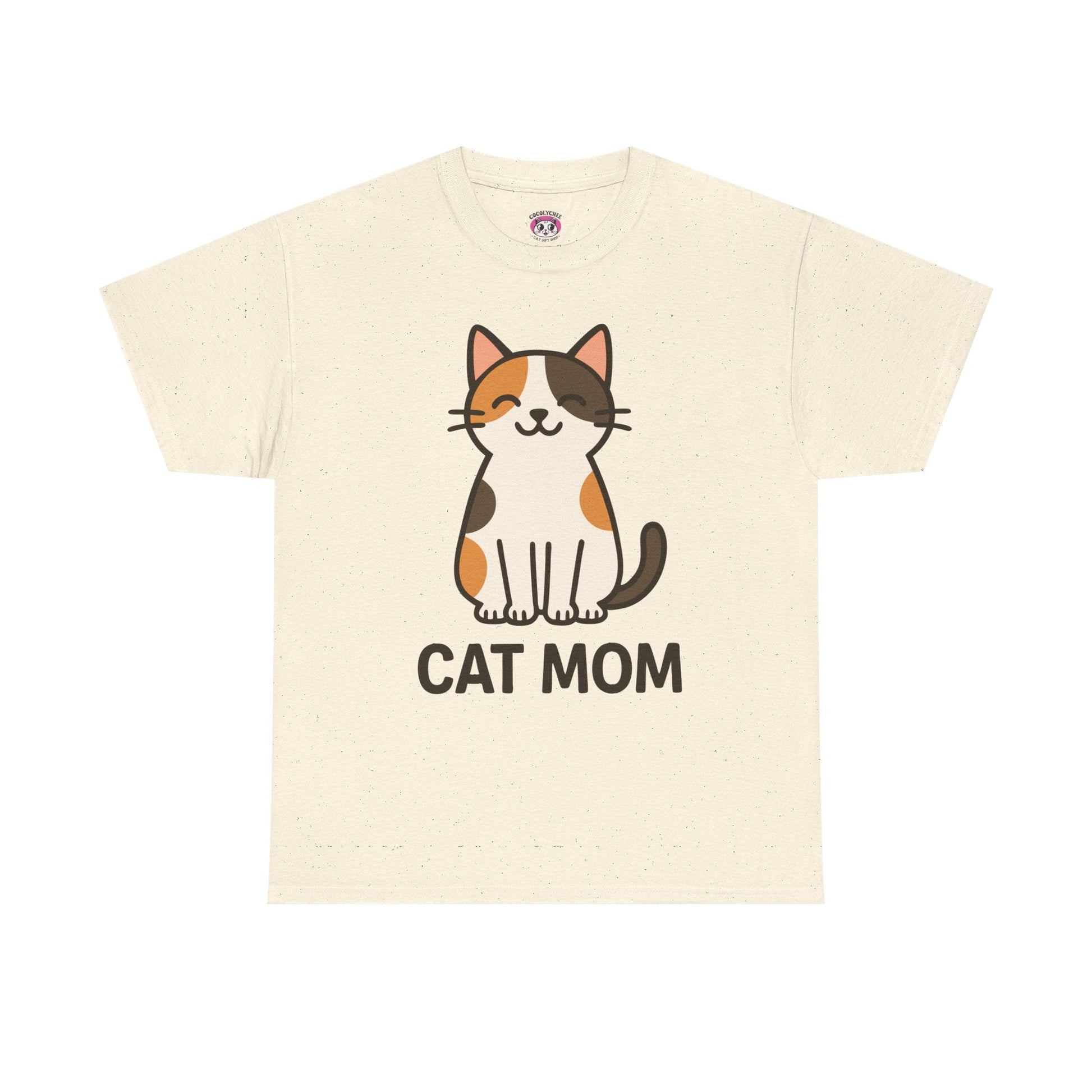 CAT MOM™ Kawaii Calico Tee – For the Purrfect Cat Mama - Cocolychee