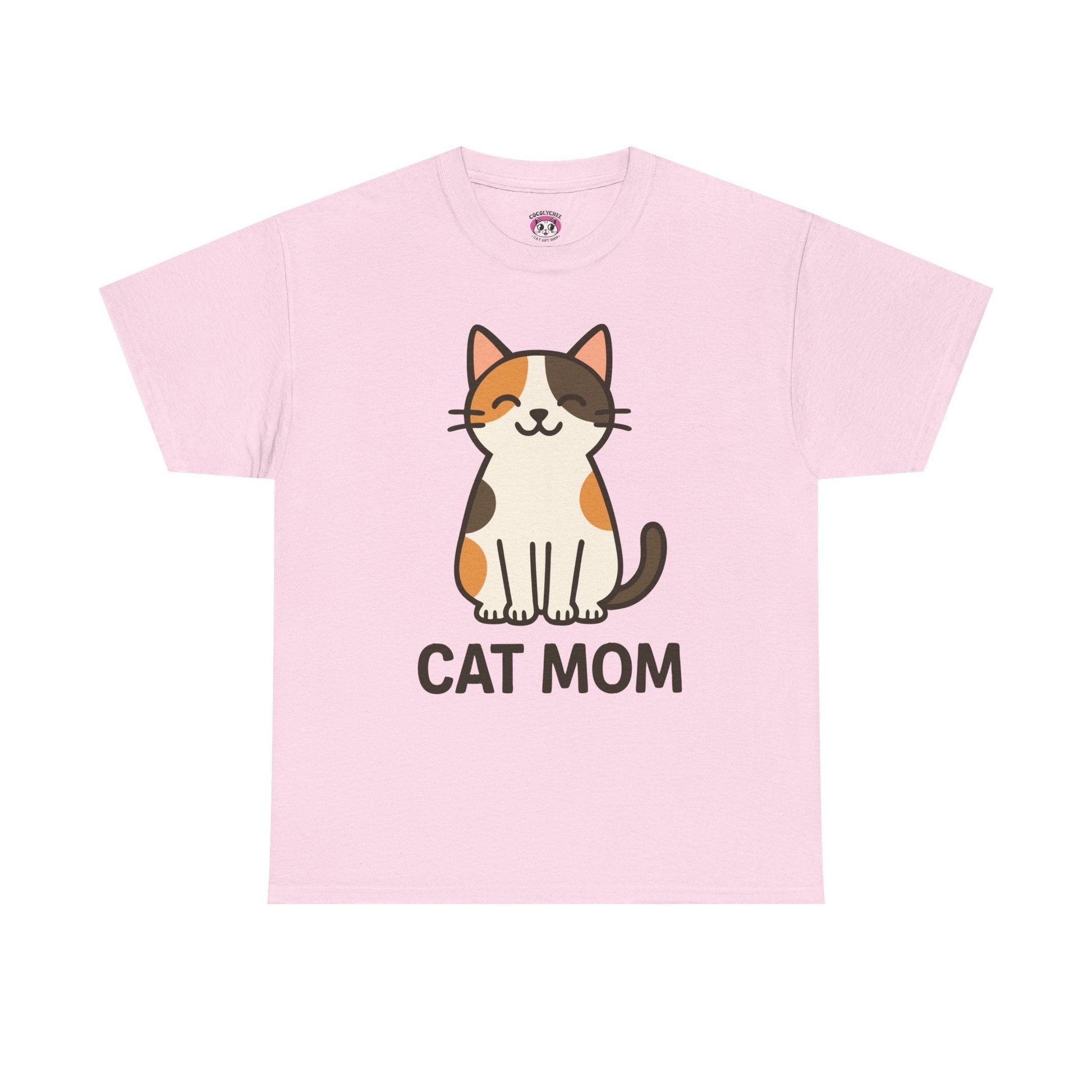 CAT MOM™ Kawaii Calico Tee – For the Purrfect Cat Mama - Cocolychee